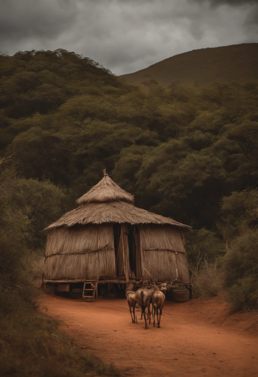 Africa, brazi, Terra, casas de terra