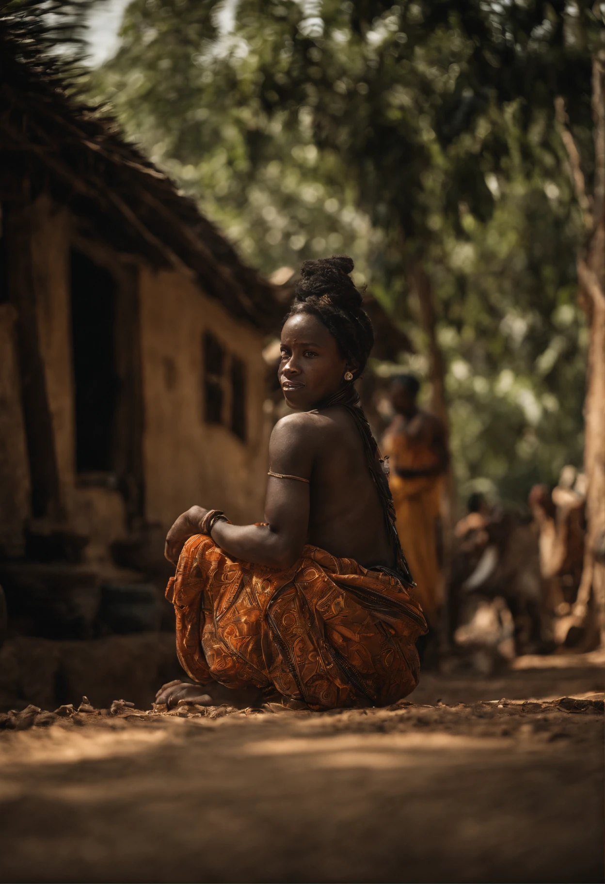 Africa, brazi, Terra, casas de terra