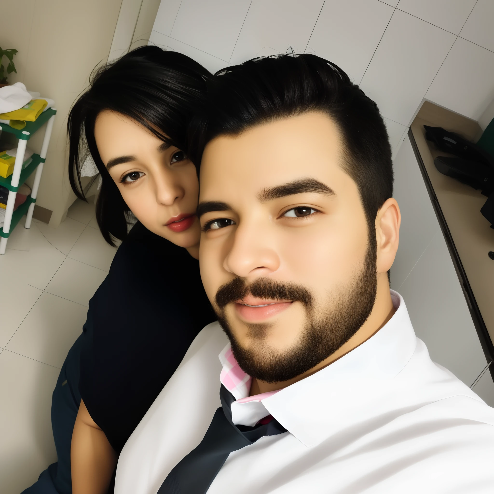 tirar mulher da foto, roupa comercial, ambiente comercial com computadores