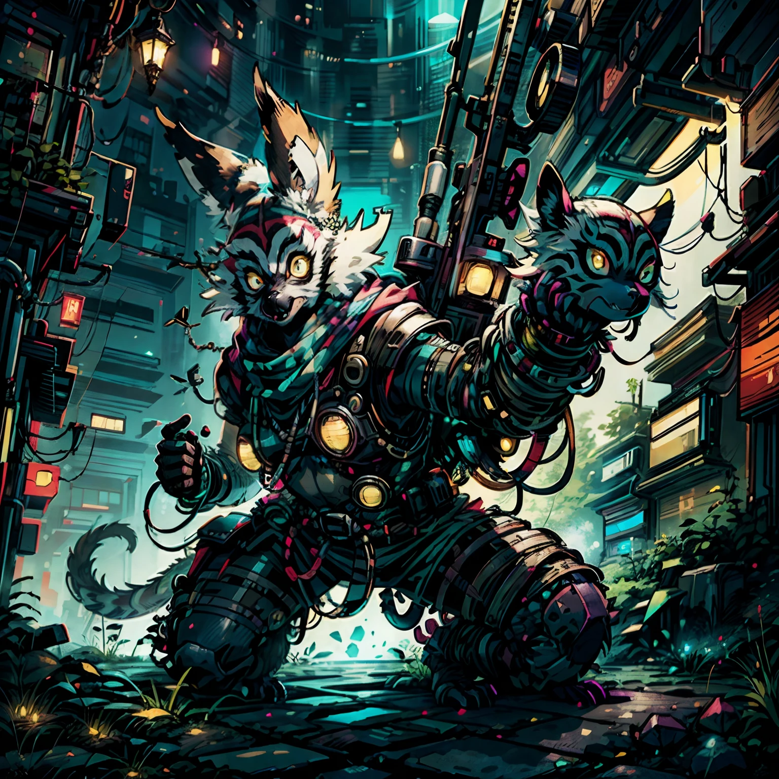 comics LEMUr shaman, by Katsuya Terada, HD, manga, toon avatar,shaman LEMUR, Katsuya Terada STYLE, POKEMON STYLE, LEMUR, YELLOW EYE, shamann, SNAKE skin ARMOR, SCALEs,LEMUR, YELLOW EYES, muppet, simple, stialized, chubby, , manga, contrast, full body dynamic poce, gear, goggles, hood, by Katsuya Terada, clean, compact, simple