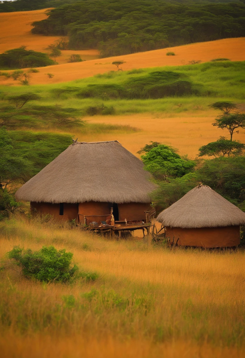 Africa, brazi, Terra, casas de Terra