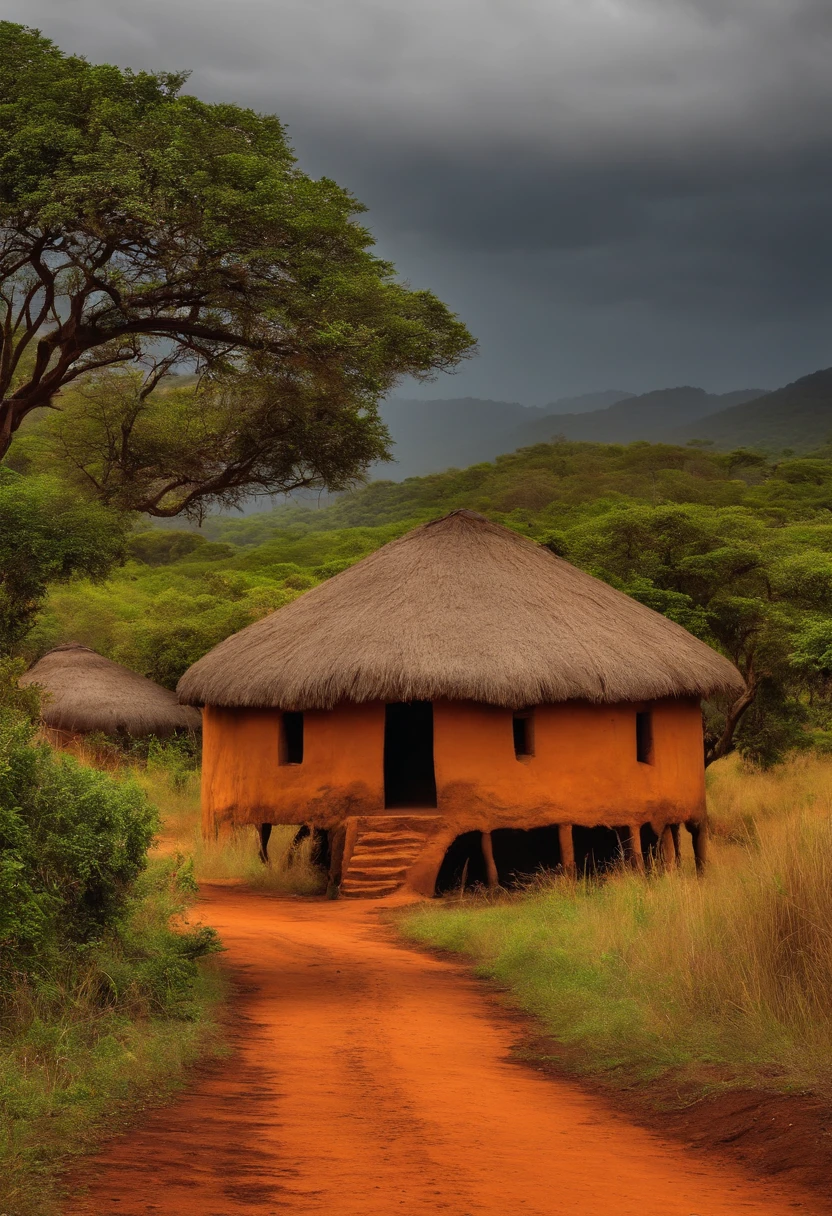 Africa, brazi, Terra, casas de Terra