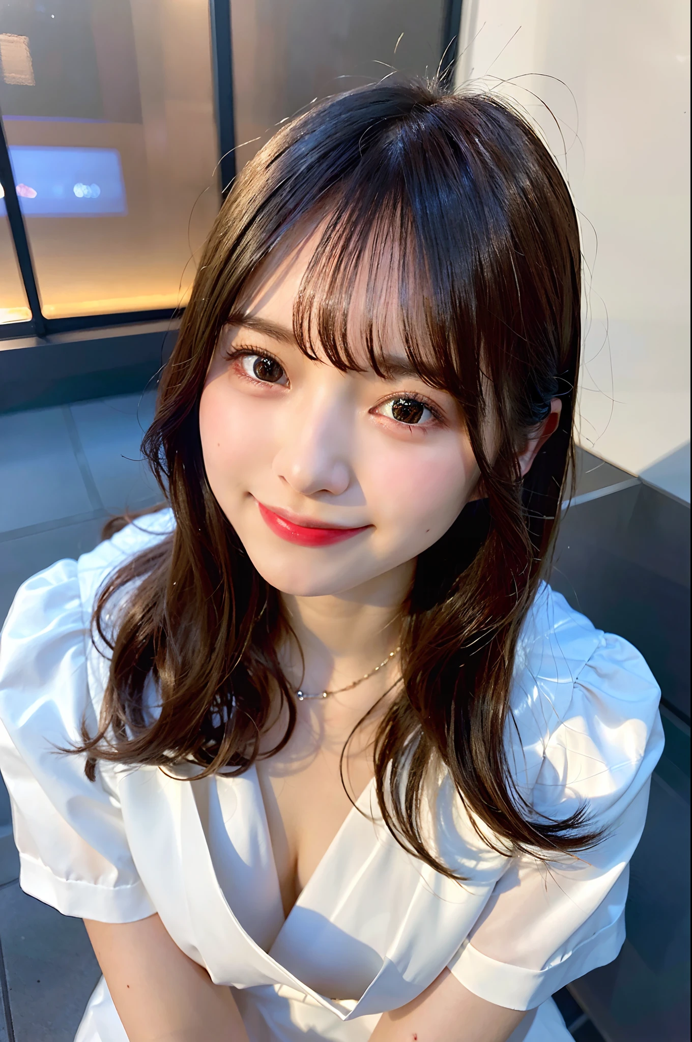 (top-quality、8K、32K、masuter piece、nffsw:1.2)、Kana Hashimoto、profile、(slim figure:1.2)、(s lips) 、、wedding dress、Colossal tits、二重まぶた、shinny skin、Realistic rays、mare、beauitful face、(A smile:1.3)、crouching down、(From above:1.2)、(a closeup:1.4)、blurry backround、(Front Focus)、(Dark: 1.6)、Fantasy Art、photoRealstic、Professional Lighting、extra detailed face、Award-winning、deep-shadows、