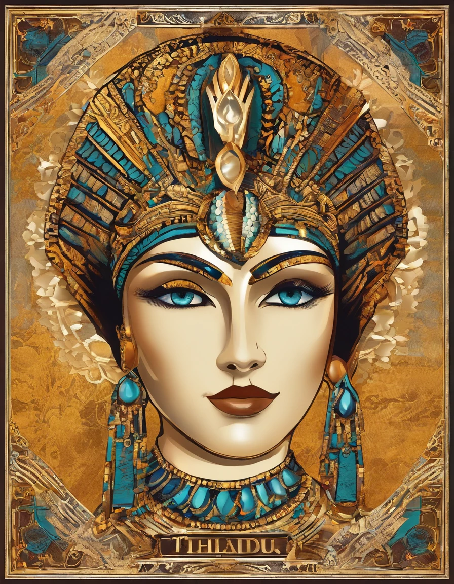 (La mejor calidad,Ultra detallado,realista:1.37),La antigua estatua de Cleopatra,Retratos,Marble texture,bellamente tallado,Joyas exquisitas,serene expression,Semblante real,Detailed facial features,vestido fluido,tocado intrincado,Fondo antiguo,warm lighting,sombras sutiles,Historical masterpiece,artistic rendition,colores vibrantes,tonos vivos,rica tonalidad,Proporciones precisas,Royal symbol,brazo levantado,cetro en mano,ojos mirando,emperatriz de Egipto,Pose elegante,Belleza cautivadora,Reina del Nilo,Ambiente regio,Presencia imponente,ethereal atmosphere,Aura majestuosa,Divina figura escultural,Trabajo impresionante,classic elegance,Magnificent craftsmanship.