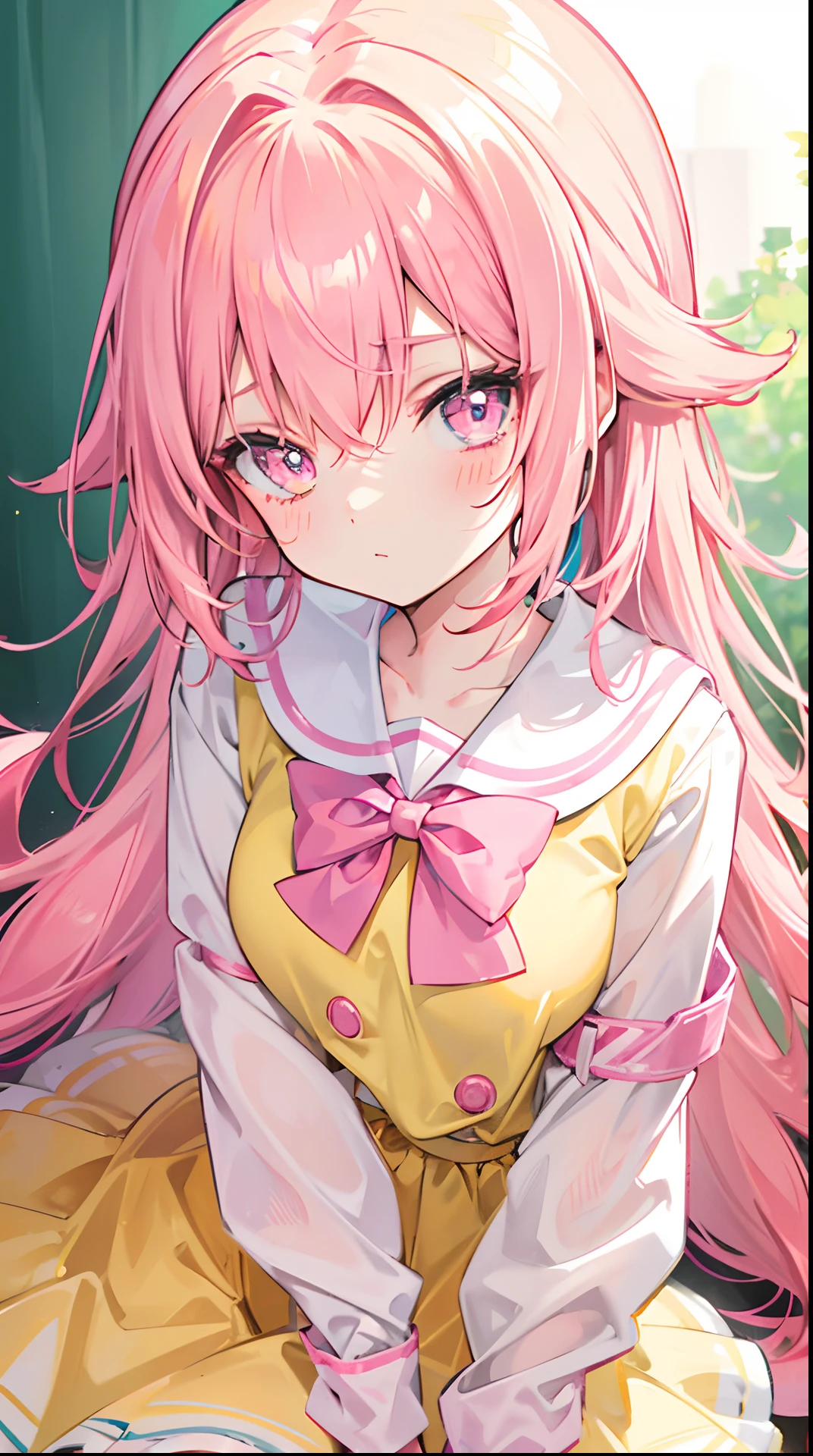 (((full body))), (((pnkserafuku))), (highest quality:1.2), alone, 1 girl, kotonoha akane, ((pink hair)), smile, looking at the viewer, hair ribbon, (((spread legs onbed))),(((vaginal,sex))),(((cum in pussy))),(((from above))), (((lying on bed))),(((white bed sheet))),(((lie on the pillow))),(((perfect anatomy))),(masterpiece:1.0),(Highest_quality:1.0),detailed,highly detailed,ultra detailed,extremely detailed CG,super high resolution,4k,super detailed, photograph,high resolution,8K,HDR,Highly detailed CG Unity 8k wallpaper,super detailed skin,detailed beautiful eyes,detailed beautiful face,detailed beautiful face and eyes,very detailed background,perfect,lighting,colorful, bright_front_face_lighting,shiny skin,(highly detailed background),looking at the viewer,(Focus on her face), solo, upper body, looking at viewer, upper angle, perfect quality, good quality, masterpiece, HDR, UHD missionary position,masterpiece,best quality,detailed,highly detailed,ultra detailed,extremely detailed CG,high resolution,8K,super detailed skin, ((detailed beautiful eyes)),detailed beautiful face,detailed beautiful face and eyes,very detailed background,highly detailed background,(front view),(((super big breasts))),looking at viewer,The girl's breasts aren't exposed at all., You can clearly see that she has very large breasts.,((kawaii)),((orgasm face)),