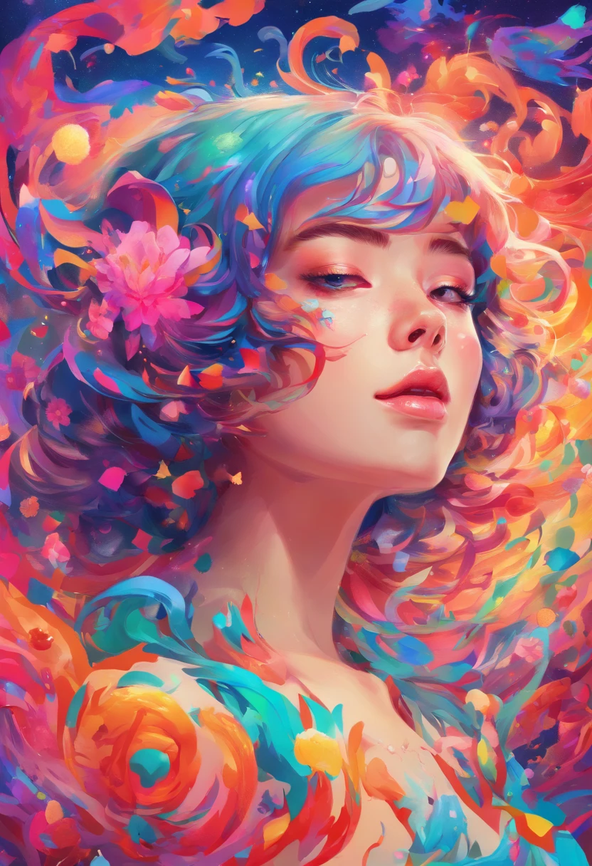 (insanely detailed, bloom:1.5), ((solo)), (highest quality, (colourful), (high sharpness), ((detailed pupils)), grey eyes, ((painting:1.1)), (digital painting:1.1), detailed face and eyes,Masterpiece, best quality, highly detailed photo:1, 8k, detailed face,photorealistic, (black Hair,ponytail hair cut, ecstatic:1.1),(18yo woman:1),((Large Breast)), sharp, ((perfect body)), realistic, real shadow, 3d, half body photo 2girls on crowded cyberpunk city, ((black jacket)), black leather pants, (black sexy obsessive bra), ((full body)), ((cyberpunk night city background))