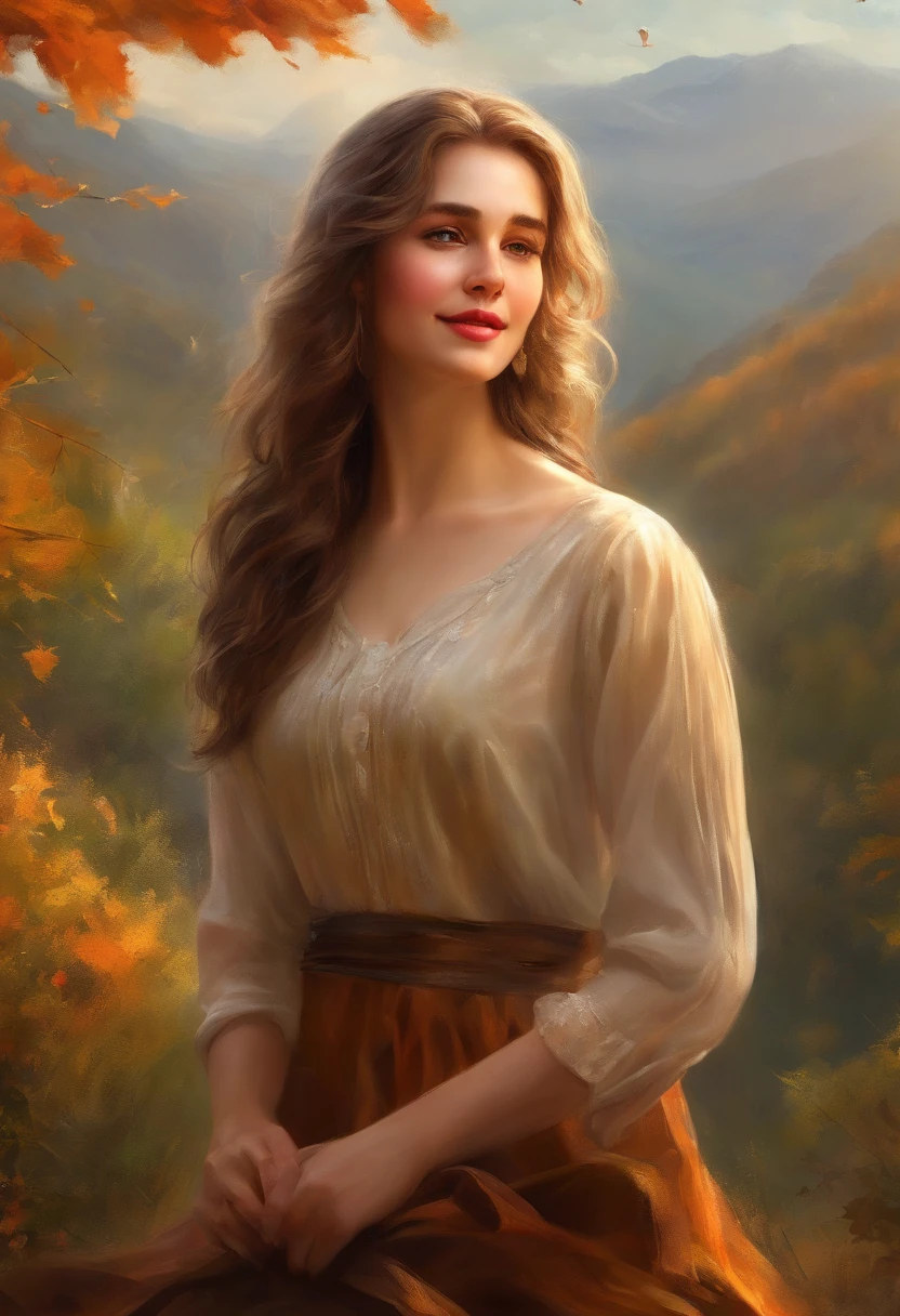 Bolota Sally,1girl,alone, outdoors,tree,sky,skirt,cloud,brown, fur,Golden Hour, lens flare,scenic,school uniform,sun,wind,long sleeves, animal nose, detailed eyes, detailed lips, beautiful face, slight smile, natural pose, green grass, soft breeze, vibrant colors, sunlight filtering through the leaves, tranquil atmosphere, girl's hair gently swaying, lively and animated expression, sense of serenity, distant mountain range, chirping birds, rustling leaves, delicate features, whimsical vibe, flowing skirt, playful energy. 

(best quality,4k,8k,highres,masterpiece:1.2),ultra-detailed,(realistic,photorealistic,photo-realistic:1.37), HDR, UHD, studio lighting, ultra-fine painting, sharp focus, physically-based rendering, extreme detail description, professional, vivid colors, bokeh, portraits, landscape, photography.