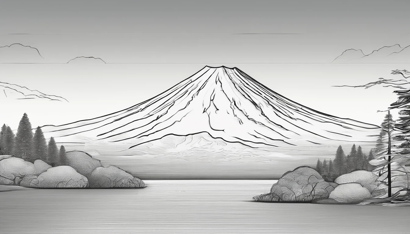 Mt fuji、morning glow、grand、Dynamic landscapes、midwinter、a picture、realisitic