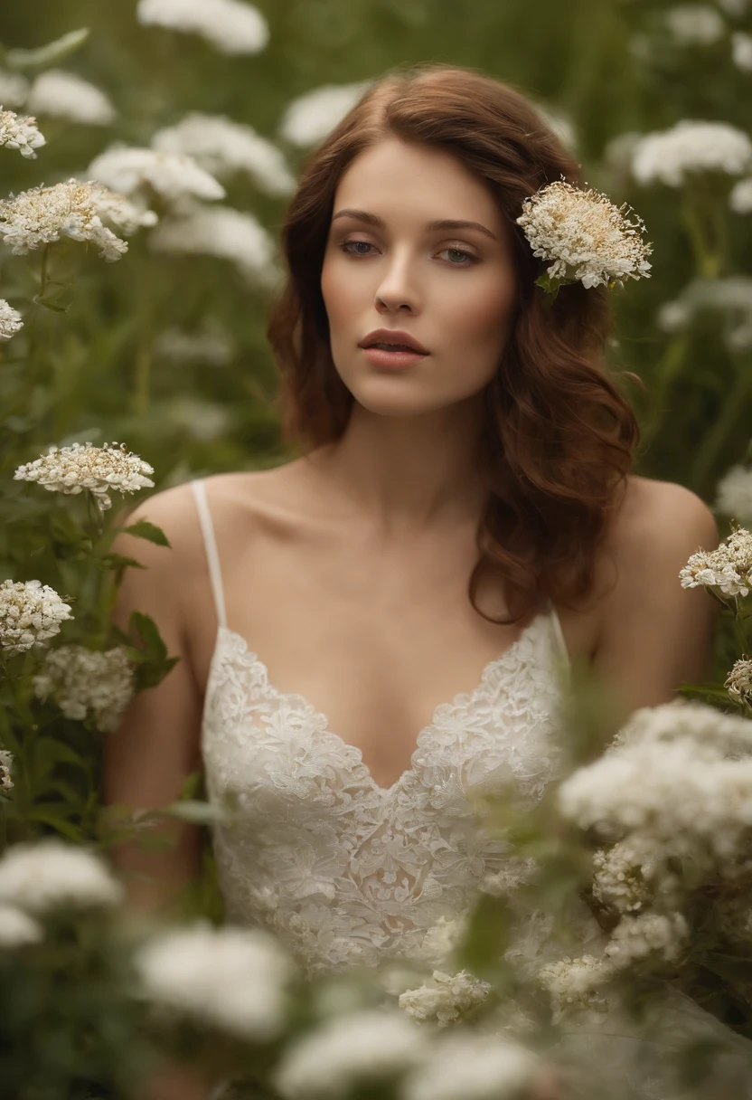 (8k, Foto RAW, Realistic, photo-realistic, hyper-realistic, extremely high quality, melhor qualidade, master part, altamente detalhado, Absurdo: 1.2), ([Emily Browning:Gemma Arterton]), 1girl, sozinho, Fey, Onze, fada, fantasia, fairy circle, cercado por flores, delicate features, cabelos dourados, Hora de Ouro, Mystical aura, serene expression, delicate features, olhos fechados, in meditation, cercado por criaturas da floresta, cabelo adornado com flores, usando um vestido de sol puro feito de folhas, , cercado por borboletas, surrounded by birds, cercado pela luz do sol, (seios grandes:1.2), (flor:1.1), floating petals, transparent, translucent, Fraca, pale ivory white skin, (Ultra-detailed 16K skin texture with minor imperfections:1.2), Paleta de cores Berinjela e Dendelion, Ultra-sharp focus, profundidade de campo rasa, Volumetric lighting, specular illumination, Global lighting, volumetric mist, silhueta, transparent, Transparent dress, seios saltando para fora, decote, decote chique, invisible clothes, roupas rasgadas, clothes missing pieces, muito pouca roupa, roupas em frangalhos, pubic hair, cabelo na virilha, gigante, mulher gigante, Bottom-up view, Perna levantada, perna para cima