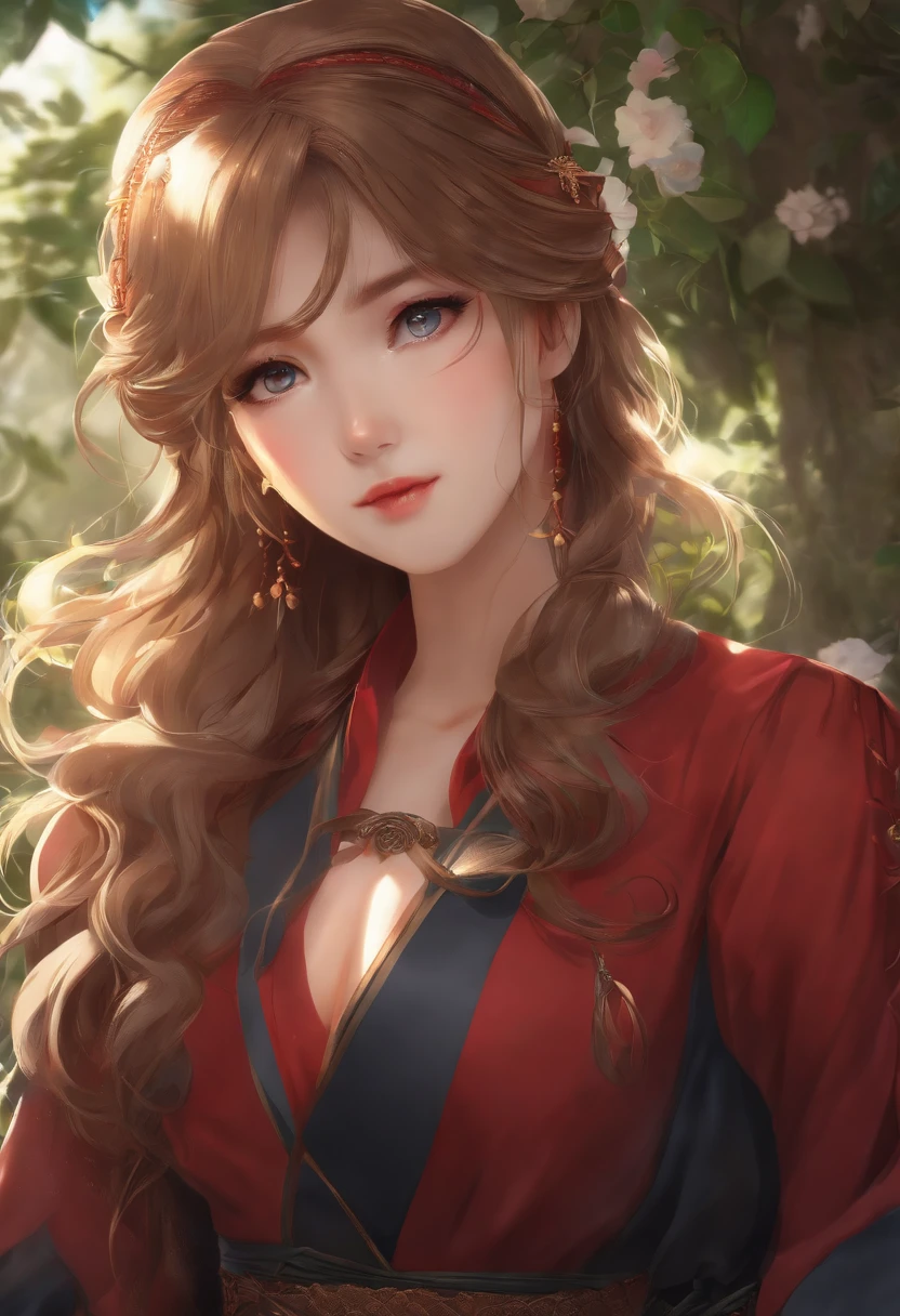 young woman, isekai, tecnologica , de pele escura