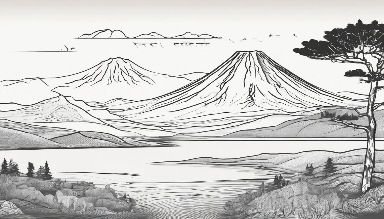 Mt fuji、morning glow、grand、Dynamic landscapes、midwinter、a picture、realisitic