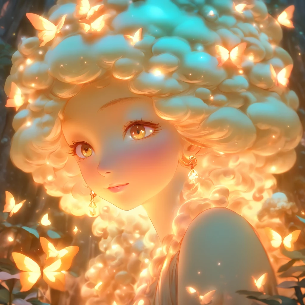 (best quality,ultra-detailed),mushroom forest queen goddess,ethereal,enchanted forest,beautiful detailed eyes,beautiful detailed lips,flowing gown,graceful pose,fairy wings,halo of light,magical crown,glowing mushrooms,whispering trees,mystical atmosphere,soft sunlight filtering through leaves,dreamlike colors,fantasy art,whimsical,mythical,otherworldly,lush vegetation,serene expression,alluring presence,harmony with nature,dancing with butterflies,luminous glow,transcendent beauty,majestic presence,enchanted beings,ethereal glow,tranquil aura,peaceful ambiance