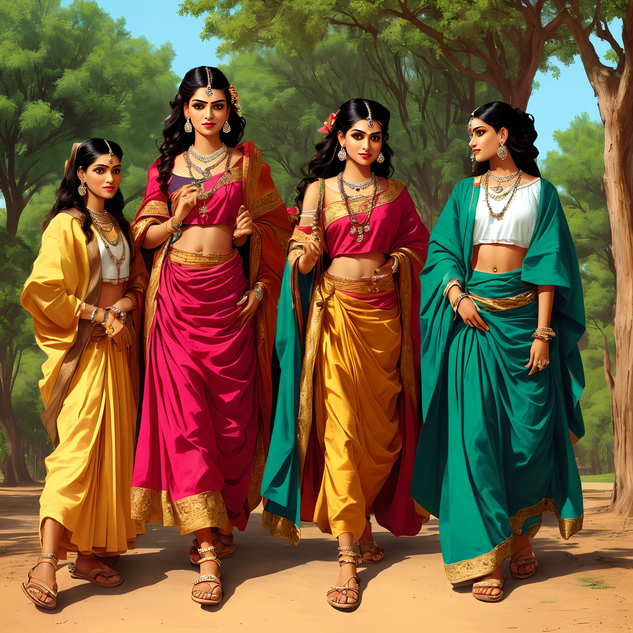 It is believed that there are nine goddesses who live in the nine series of Khait Parvat which are sisters. Local people call them “Aanchri” or “Bharadi”. Locals said that these fairies reside here in an invisible form. Here a story of a man named Jeetu is also very popular.