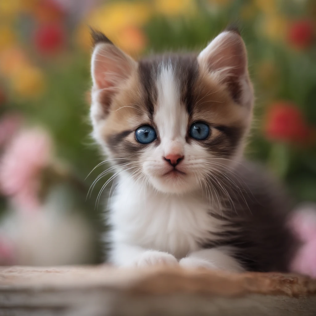 a cute kitten