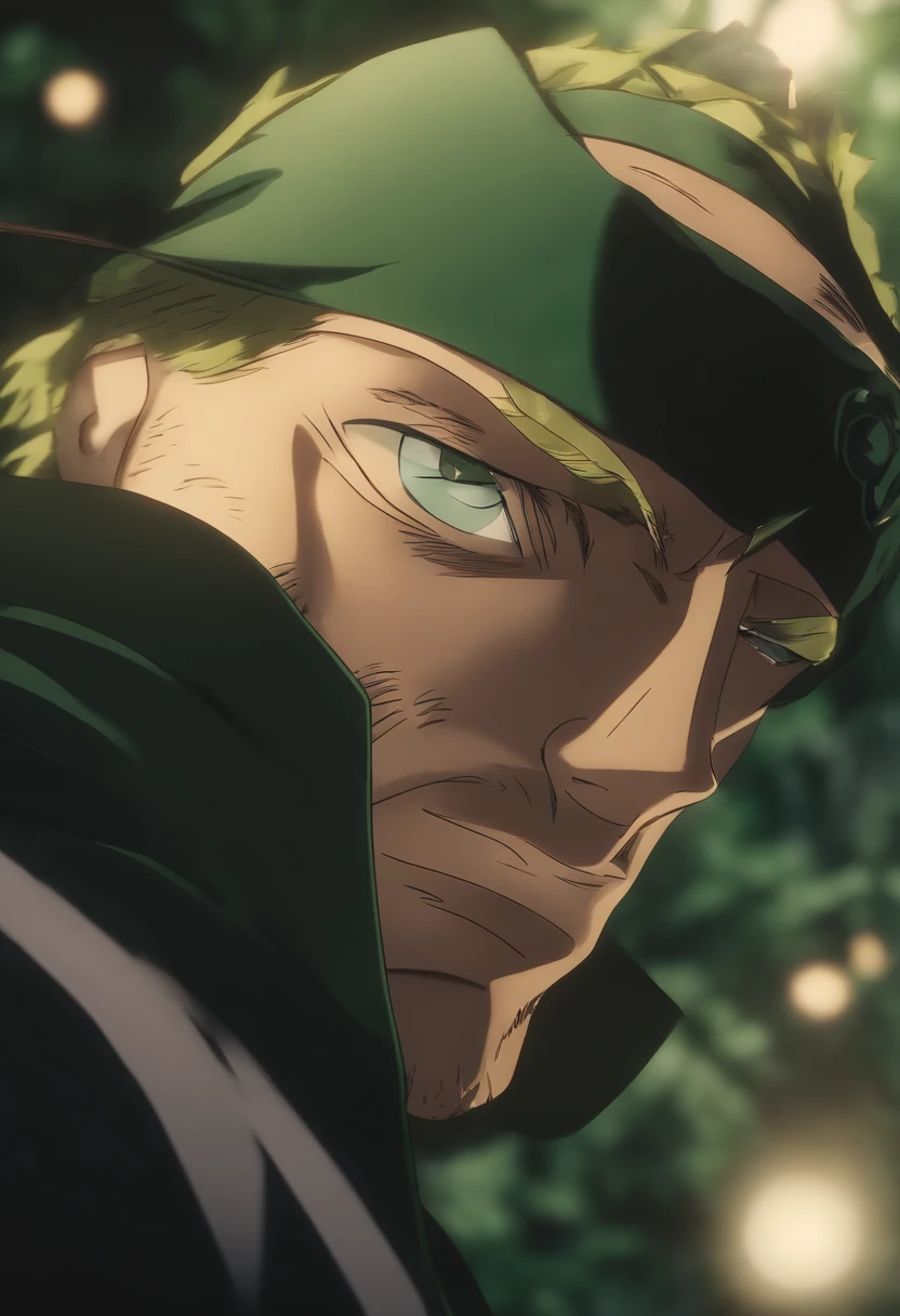 Zoro One Piece no estilo Demon slayer
