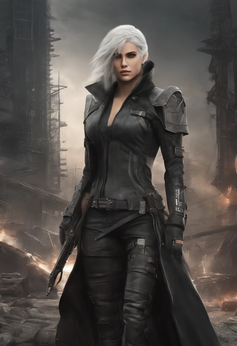 Cirilla Fiona Elen Riannon，A mais alta qualidade de imagem，Detalhes marcantes，ultrahigh-resolution，（Fidelidade：1.4）, Privilegie os detalhes，clivagem em close-up，Amanhecer，neve，inverno，Espada Wizard，Ele tem um rosto delicado e bonito，Armadura oni japonesa vermelha，Criado sexy，Fachada，perssonage cyber punk，Futuristic，mechanically aesthetic，motor virtual 5，Perfect detail rendering，rendering by octane，hiper HD