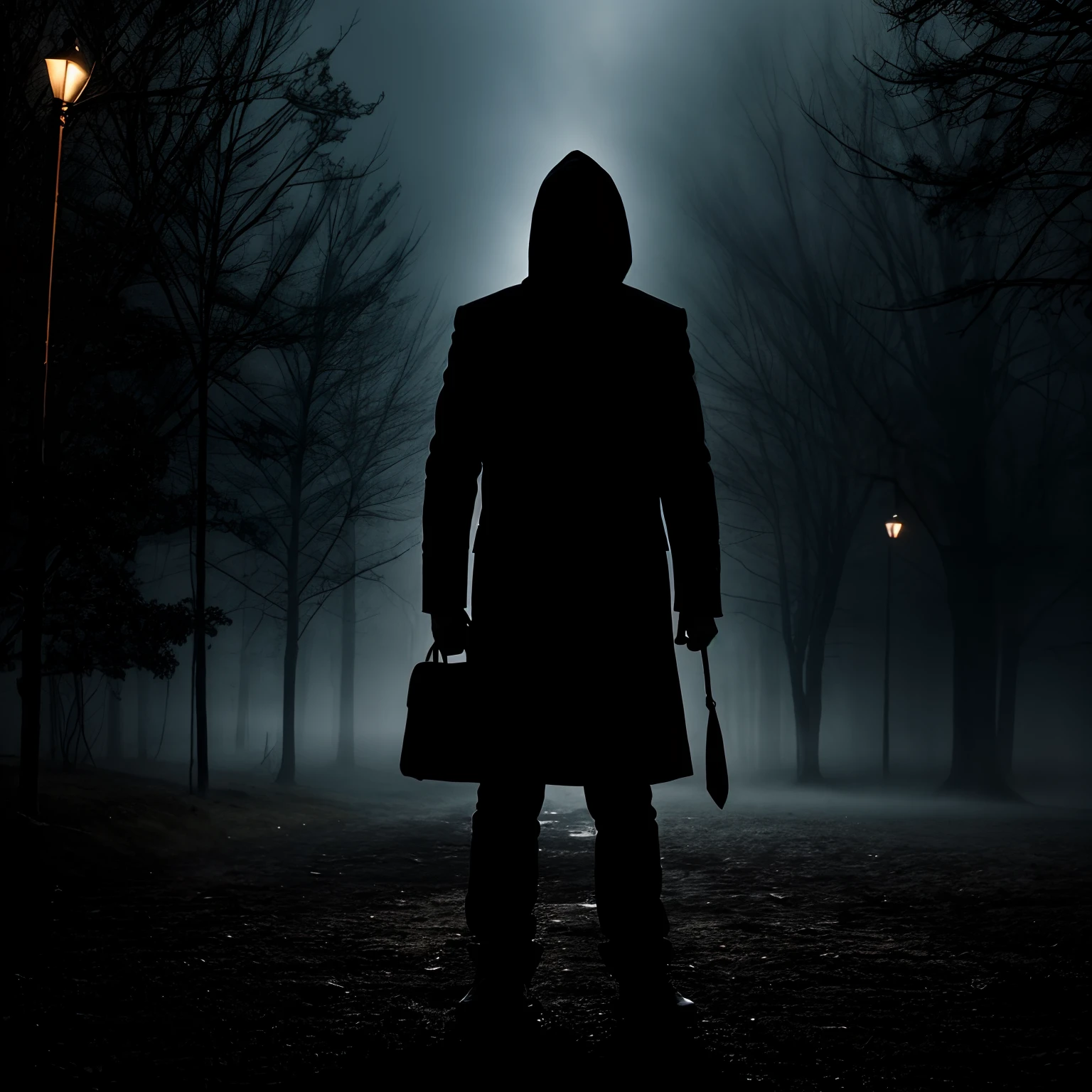 Night was black, was no use holding back
'Cause I just had to see, was someone watching me?
In the mist, dark figures move and twist
Was all this for real or just some kind of Hell?