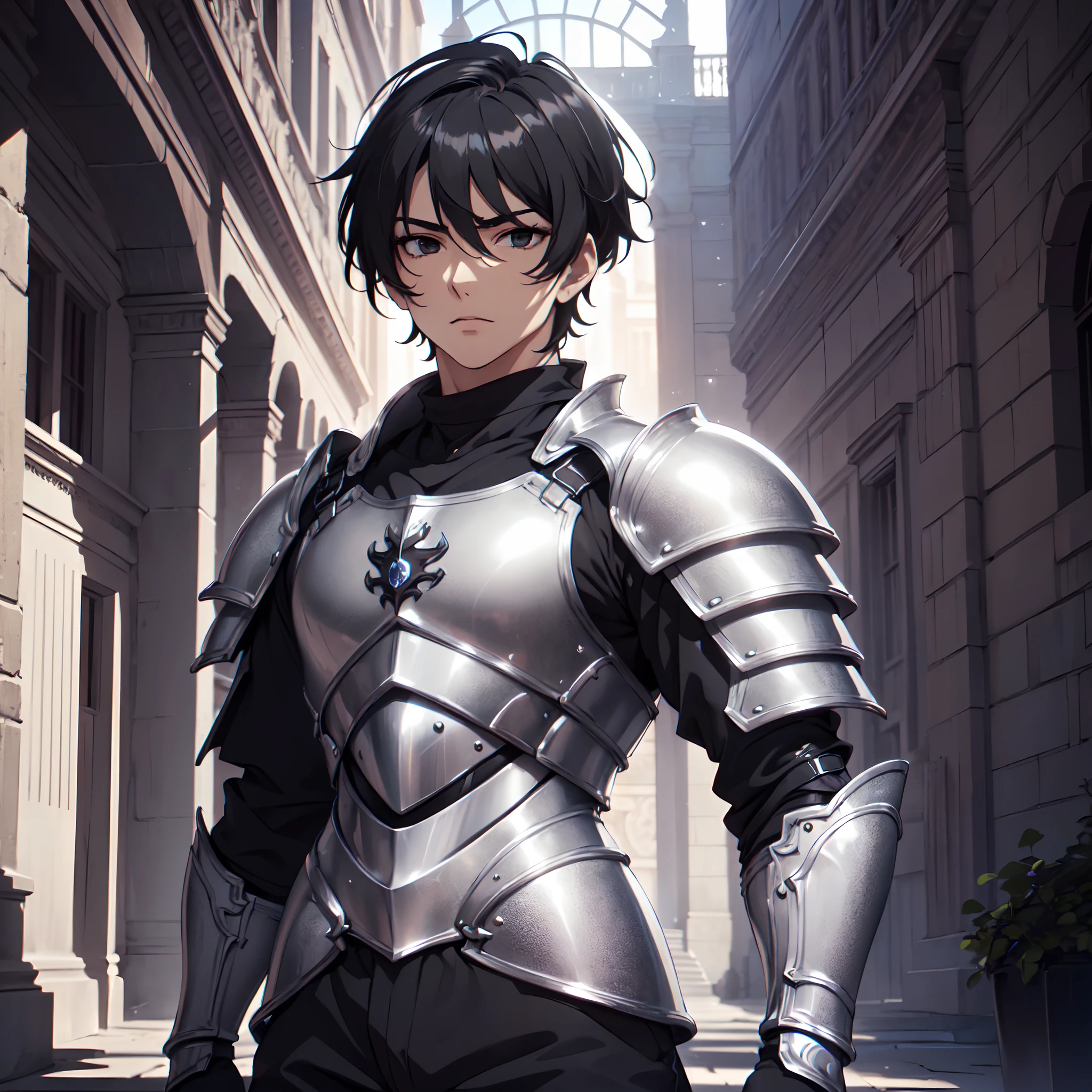 128K Ultra High Definition,
128K Ultra High Quality,
128K Ultra High Resolution,
Best Definition,
Best Quality,
Best Resolution,
Perfectly Detailed,
Perfectly Designed,
Extremely Detailed,
Extremely Designed,
Hyper Detailed,
Hyper Definition,
Hyper Quality,
Hyper Resolution,
Masterpiece,
(((Anime))),
Body Shot,
(((Boy))),
Handsome,
Muscular Body,
(((Black Short Hair))),
(((Black Eyes))),
(((Hyper Detailed & Perfectly Designed Platinum Armor Plates))),
(((Hyper Detailed & Perfectly Designed Baron Armor))),
(((Inside Of Medieval Royal Palace Background Scenery))),