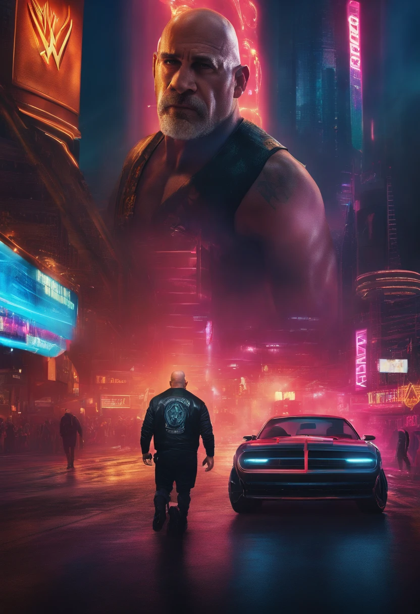 wwe Goldberg cyberpunk style