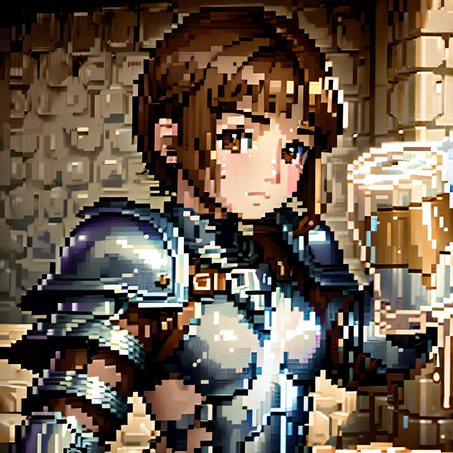Short bright brown hair,Put on full armor,White liquid,s girl,Poor milk,In the dungeon,There is no light,shadowy,