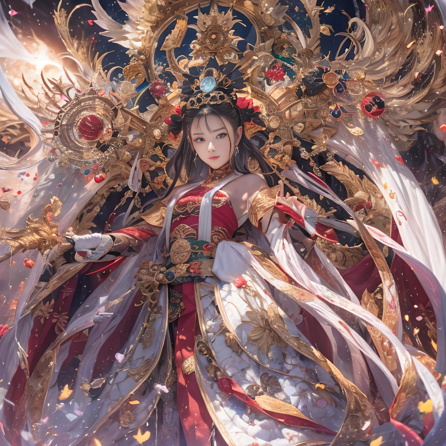 Beautiful,Immaculate,Beautiful,Immaculate, Beautiful,Immaculate, Beautiful,Immaculate, Beautiful,Immaculate, Beautiful,Immaculate, Beautiful,Immaculate, Beautiful,Immaculate, Beautiful,Immaculate, Beautiful,Immaculate, , Masterpiece, Best quality, anime big breast, Highly detailed face, highly details eye, highly detailed back ground, Perfect lighting, Cowboy shot, 1girll, Solo, Who Rosenthal, Dress with collar, Short dress, Short sleeves, blue jacket, black thighhigns, hair loss, Long hair, Low Twin Tails, Bob cut, tiese, Headgear, White gloves, Elbow gloves, Wide hips, Smile, standing, inside spacecraft