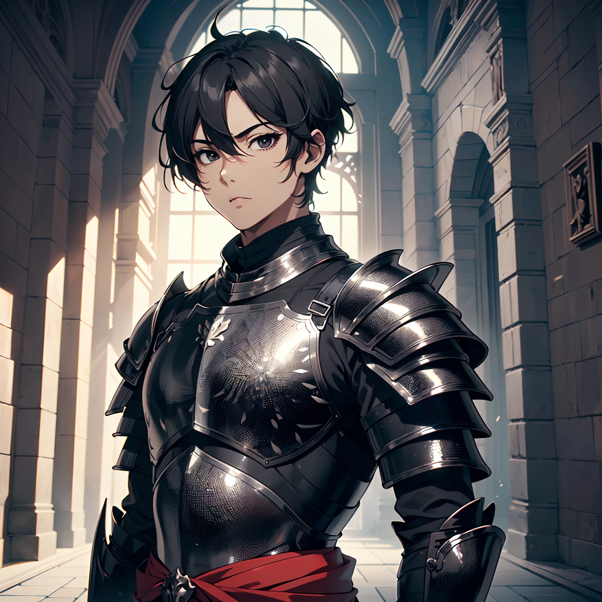 128K Ultra High Definition,
128K Ultra High Quality,
128K Ultra High Resolution,
Best Definition,
Best Quality,
Best Resolution,
Perfectly Detailed,
Perfectly Designed,
Extremely Detailed,
Extremely Designed,
Hyper Detailed,
Hyper Definition,
Hyper Quality,
Hyper Resolution,
Masterpiece,
(((Anime))),
Body Shot,
(((Boy))),
Handsome,
Muscular Body,
(((Black Short Hair))),
(((Black Eyes))),
(((Hyper Detailed & Perfectly Designed Black Obsidian Armor Plates))),
(((Hyper Detailed & Perfectly Designed Baron Armor))),
(((Inside Of Medieval Royal Palace Background Scenery))),