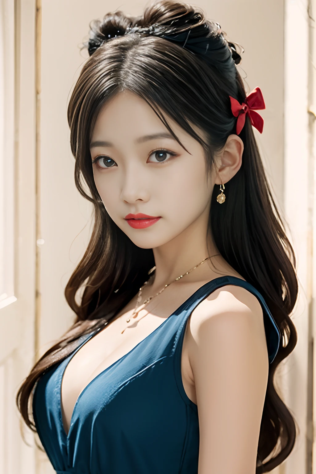 Fashion model, 24 years old，((Large Breasts:1.2)), [[[[Cleavage close-up]]]], [[[[Climax]]]], [[[[call]]]], [[[[b shoulder]]]], Perfect Eyes, Perfect Iris，Perfect Lips，Perfect Teeth，Perfect Skin，White skin，High Dynamic Range，Movie Girl，(((Beautiful and coquettish pirate girl)))，(Delicate face)，(Very clear face)，Delicate face，(((Red pirate costume)))，(((red pirate headband))，(Raised to be sexy)，Long legs，(Full body photo），(On a pirate ship)，Black Flag，4K Ultra HD, Ultra-high resolution, (Realistically: 1.4), The best quality at its best，masterpiece，（pastel colour：1.2）