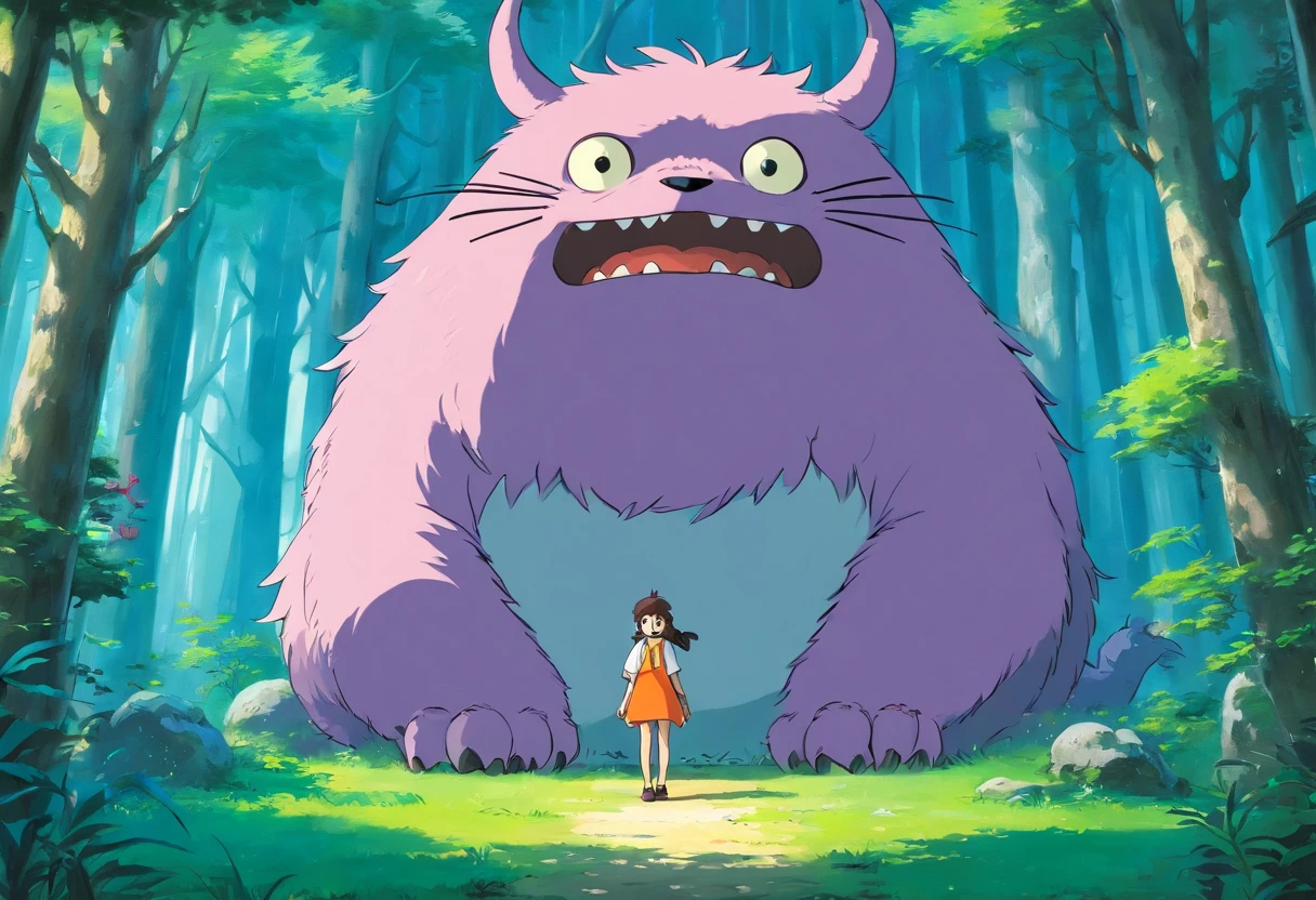 solid color backdrop, Mystical creatures, monster