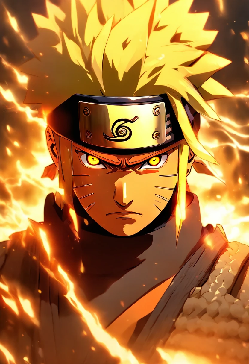 In a mesmerizing tribute to ancient warriors, Naruto stands in the enigmatic outfit of the former samurai. Coated in finely carved armor, It tells stories of past battles. Le casque, crowned by a majestic ridge, conceals Naruto's face while exuding an air of mystery and reverence. Eyes hidden behind a visor, He stands with an unshakable position, Embodying the honor and discipline of the samurai lineage. Armor, engraved with symbols of strength and resilience, is a testament to Naruto's journey and growth. A hand rests gracefully on the handle of a legendary blade, its light-reflecting blade with an ethereal glow. While the ancient metal of the armor captures the sun's rays, He whispers forgotten legends and the spirits of past warriors. Dans cette rencontre captivante, Naruto, Dressed in the ancient armor and helmet of the samurai, stands ready to face any adversary with the wisdom and valour of his predecessors, His spirit ignites with the determination to protect everything he holds dear..