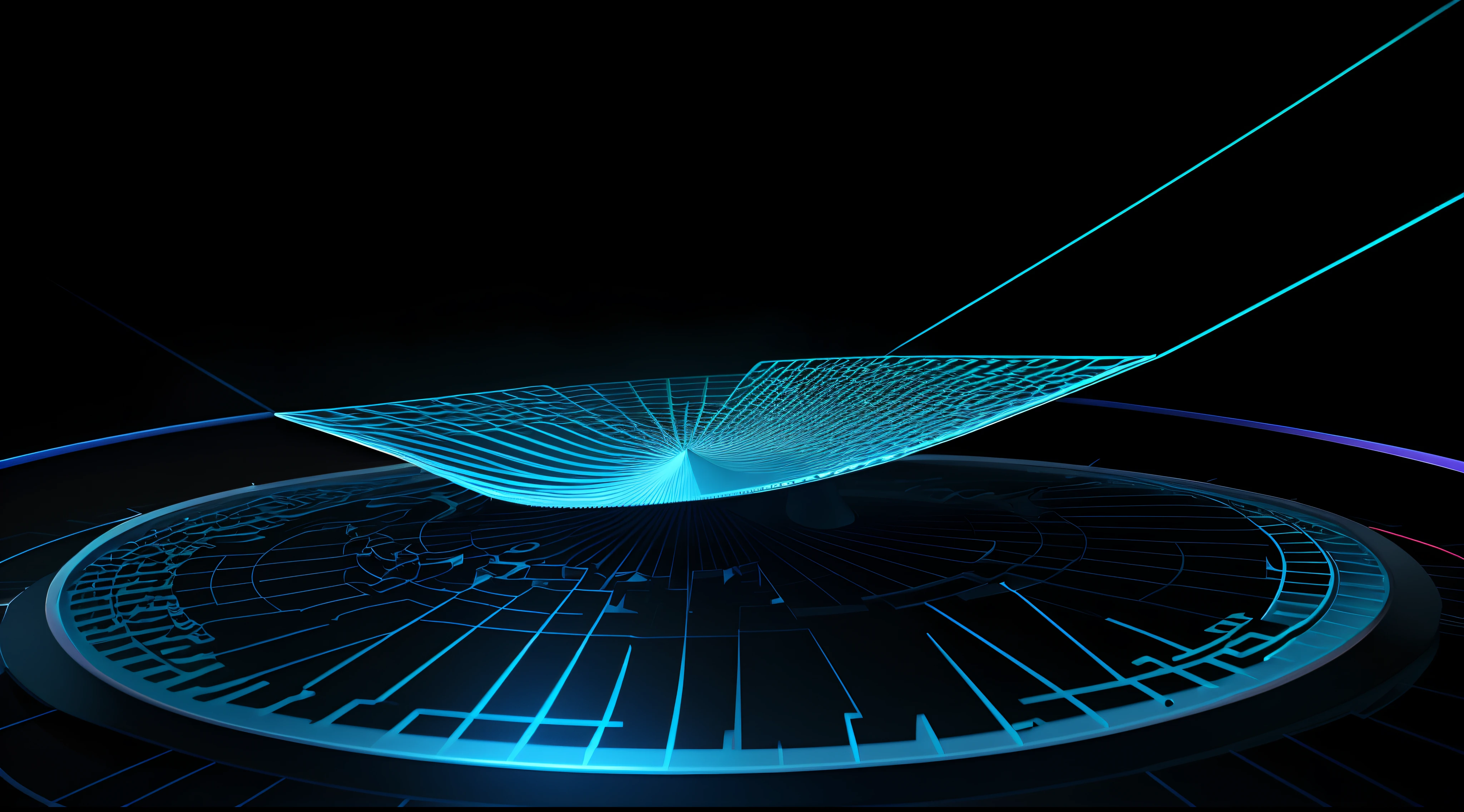 Engaging 3D visualization featuring stunning graphs、glinting