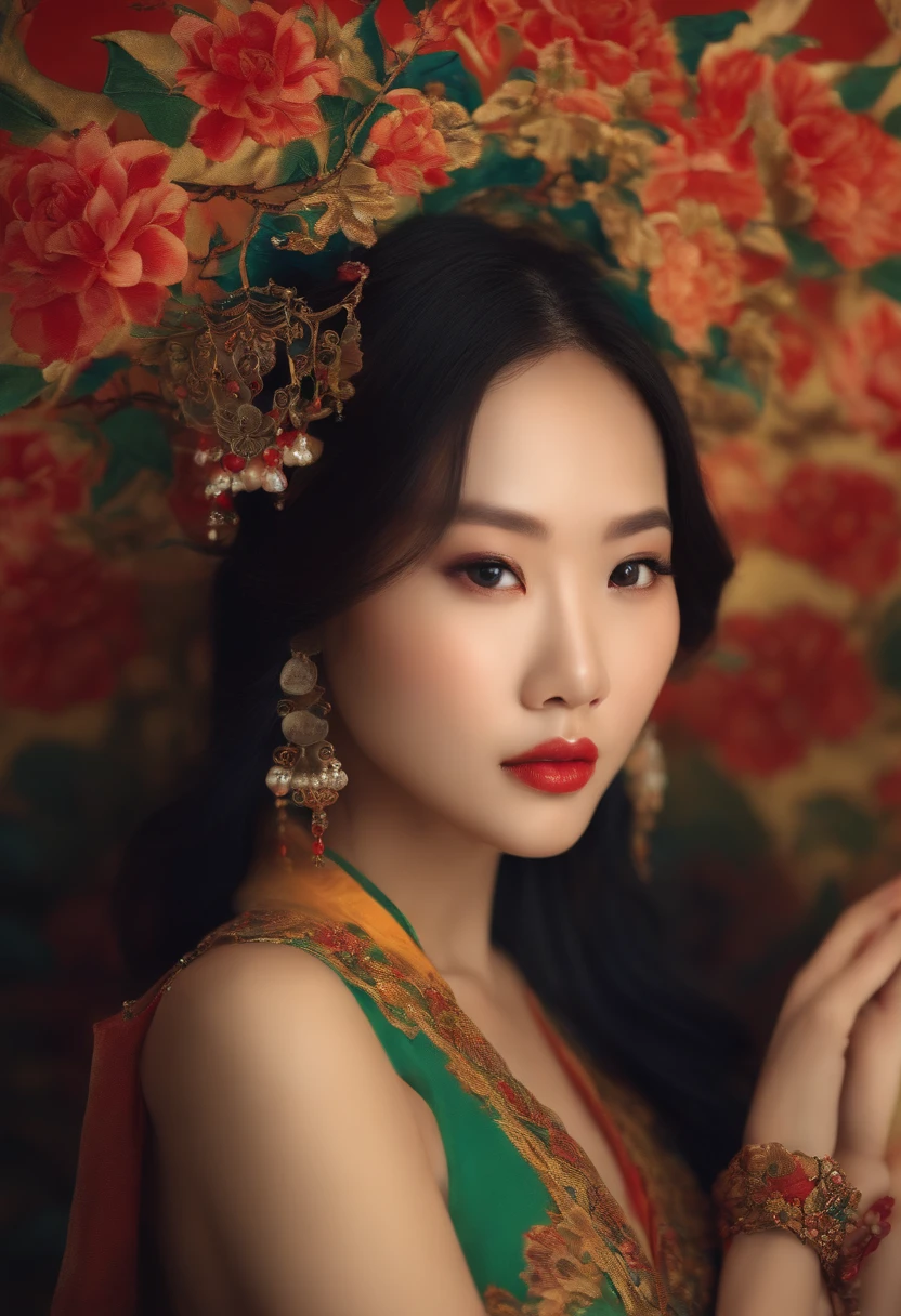 Chinese girl, nude