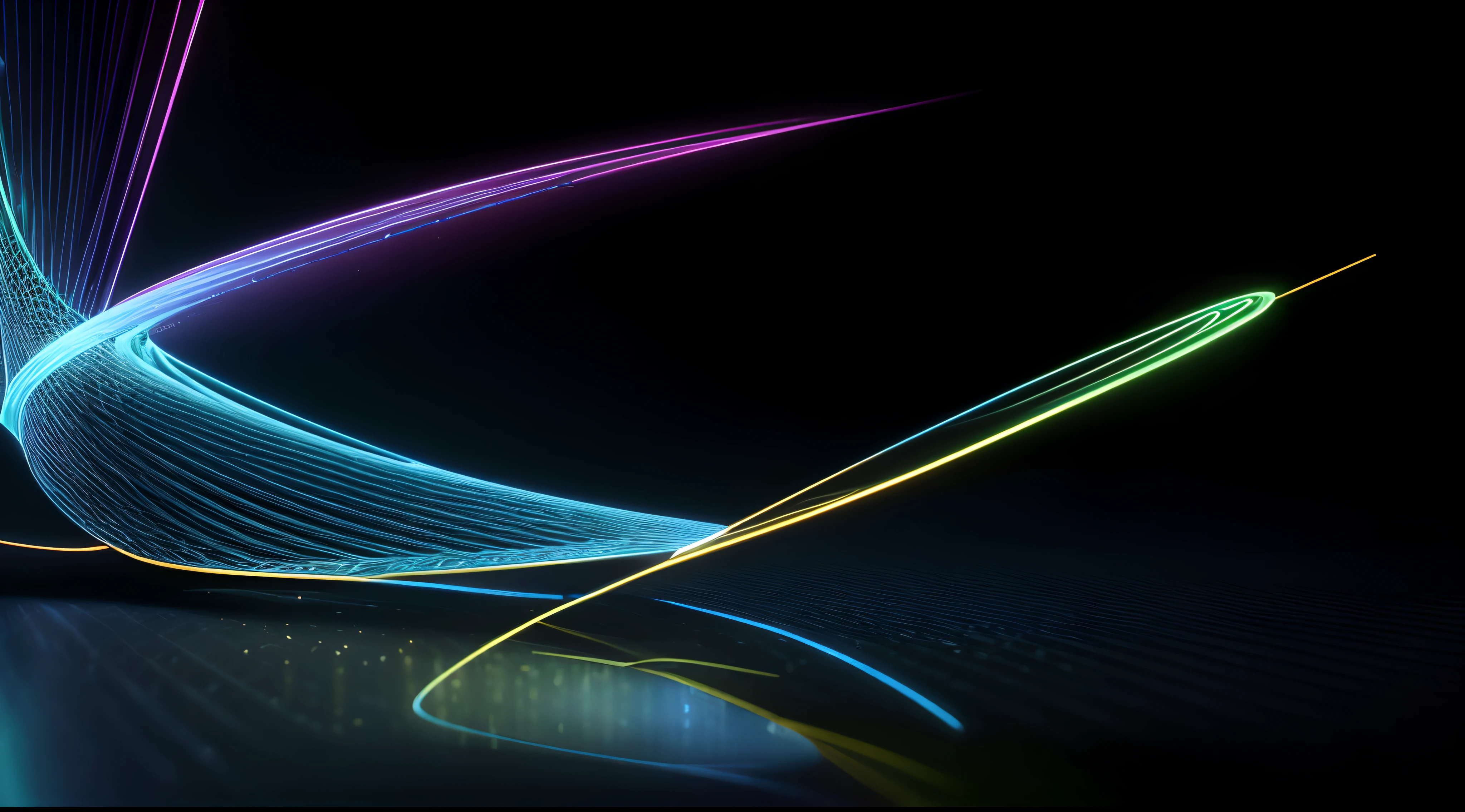 Engaging 3D visualization featuring stunning graphs、glinting