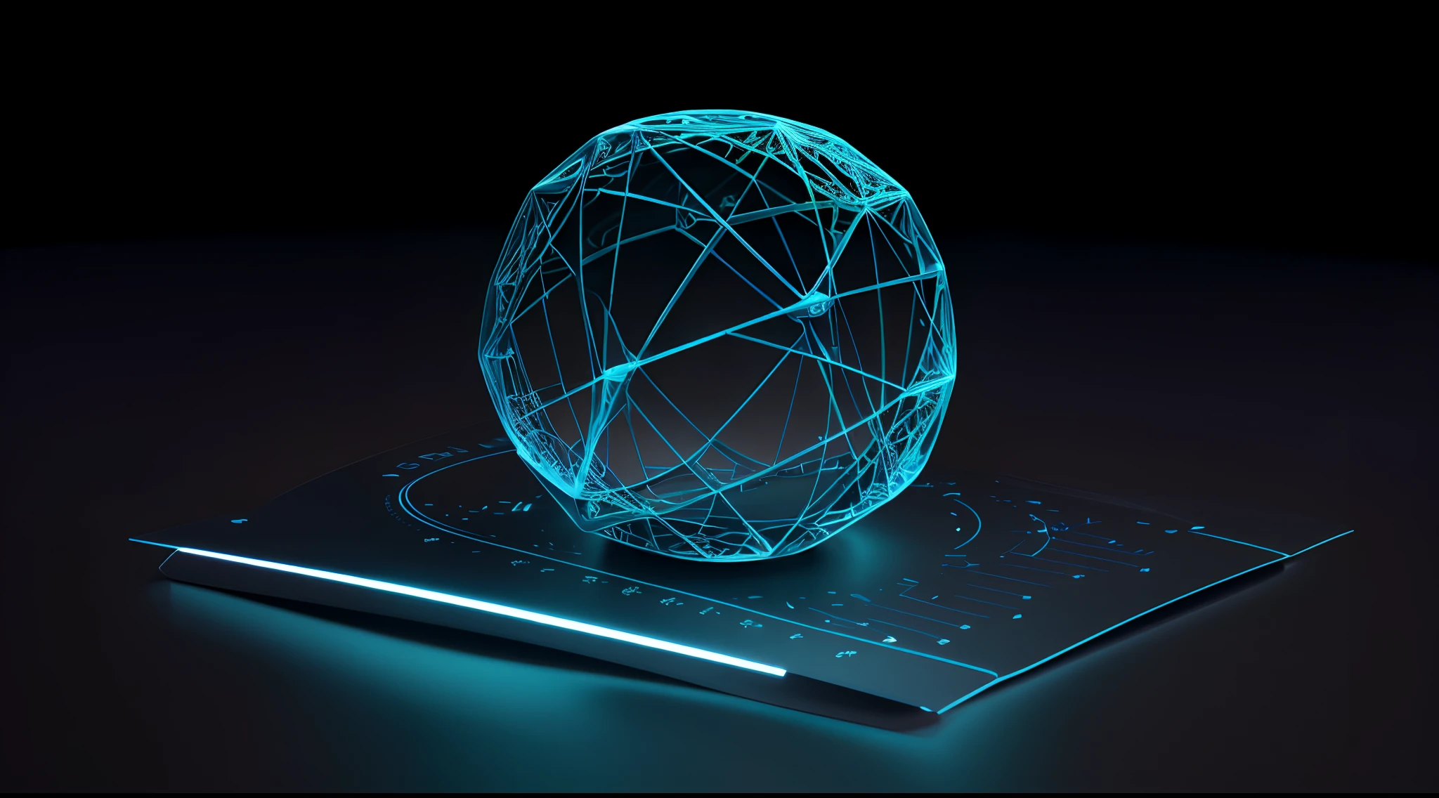 Engaging 3D visualization featuring stunning graphs、glinting