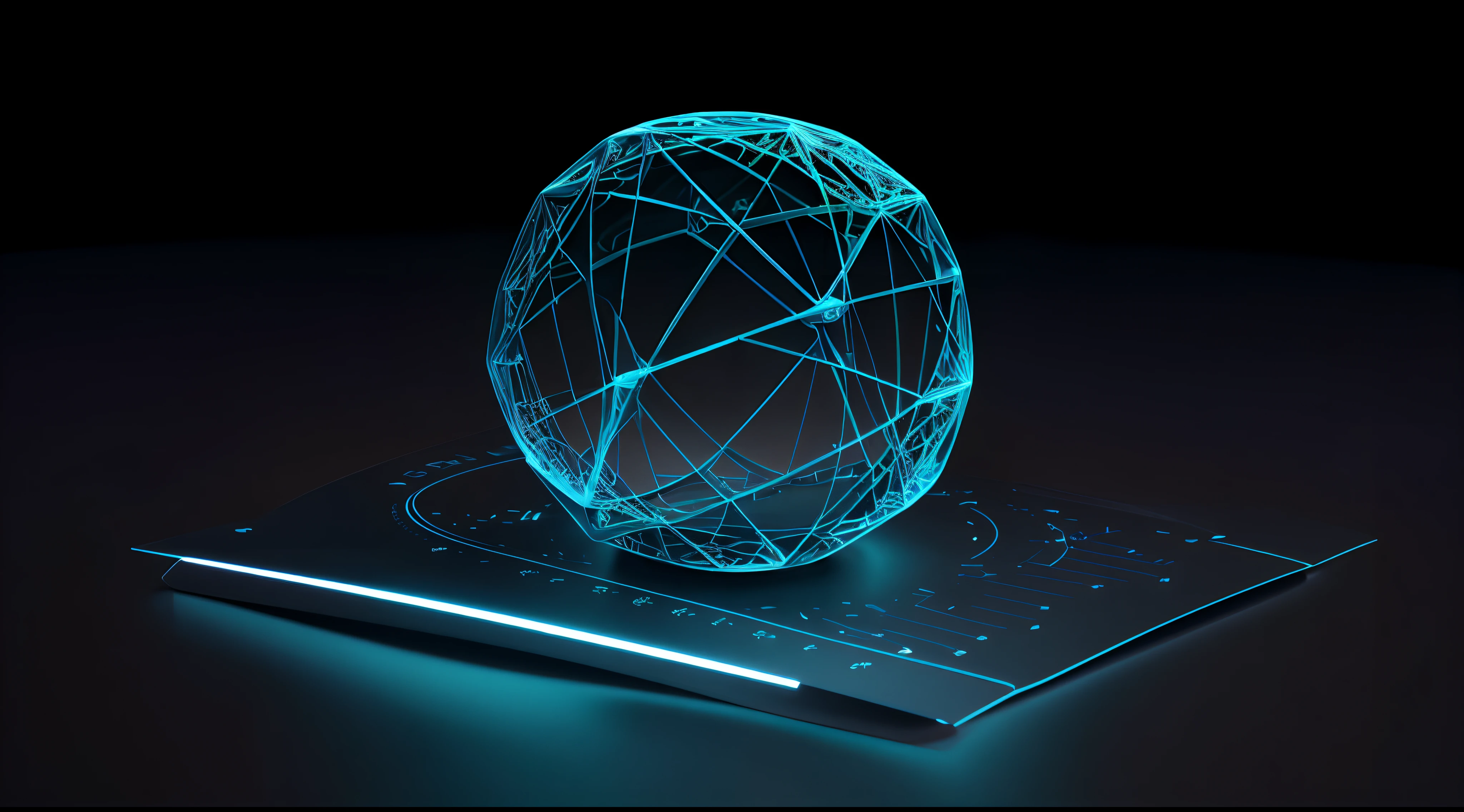 Engaging 3D visualization featuring stunning graphs、glinting