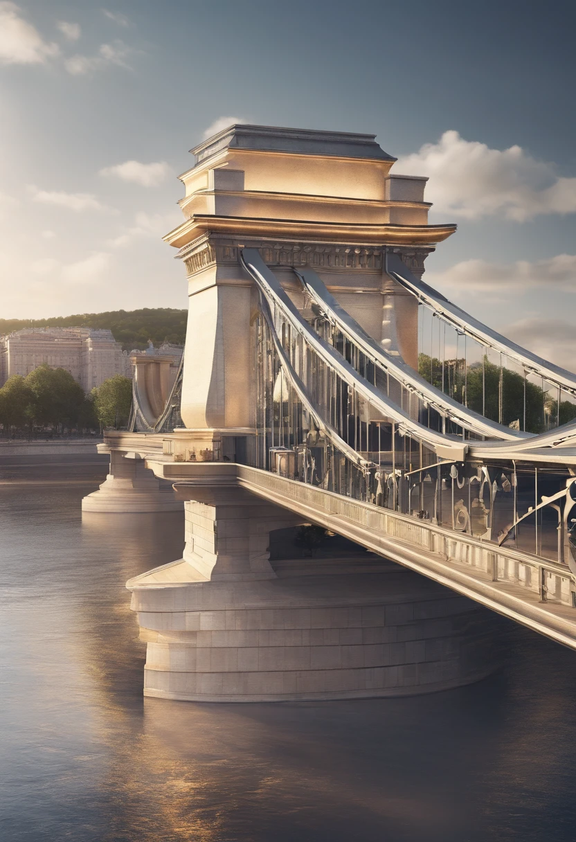 Budapest, River Bridge