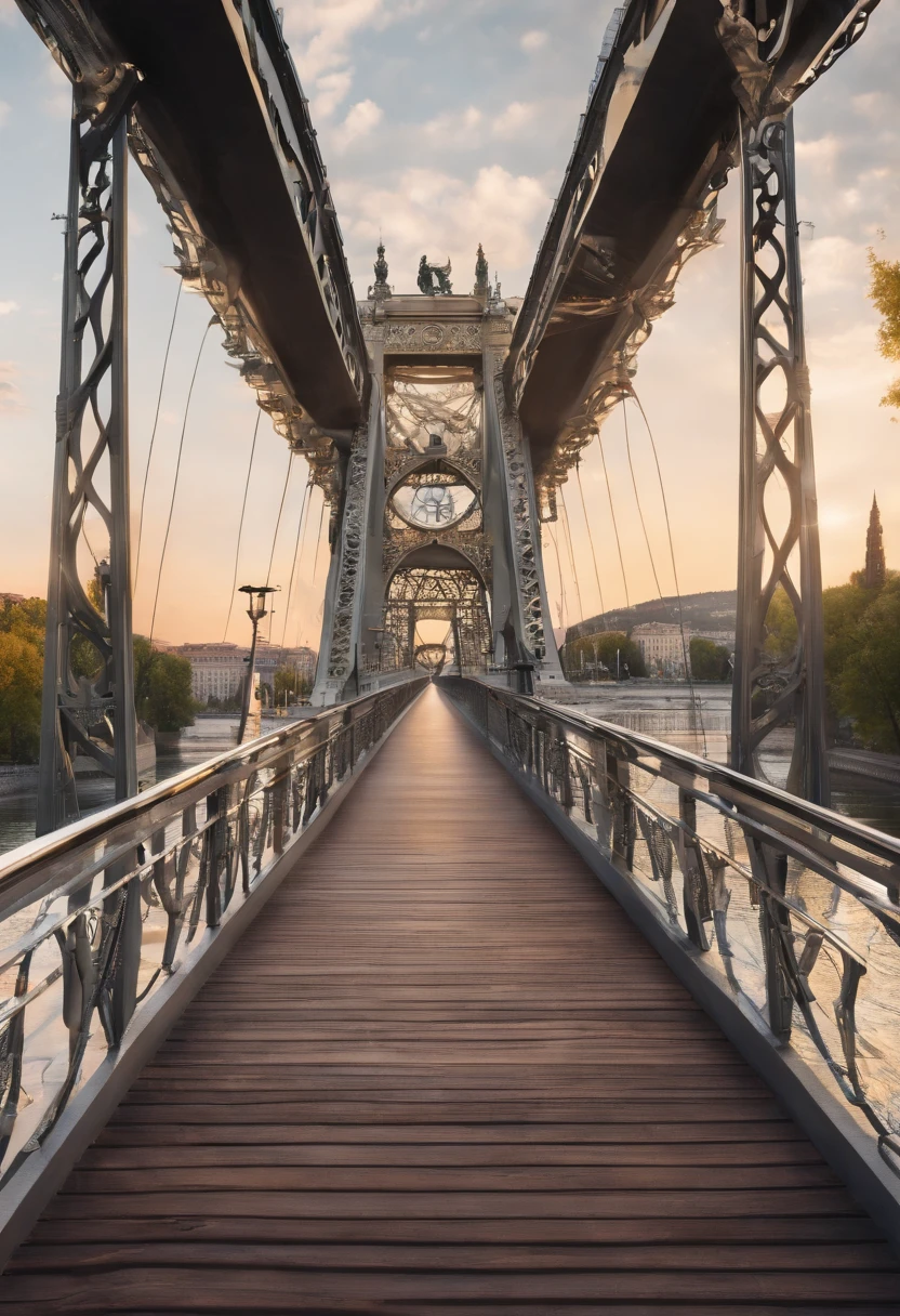 Budapest, River Bridge