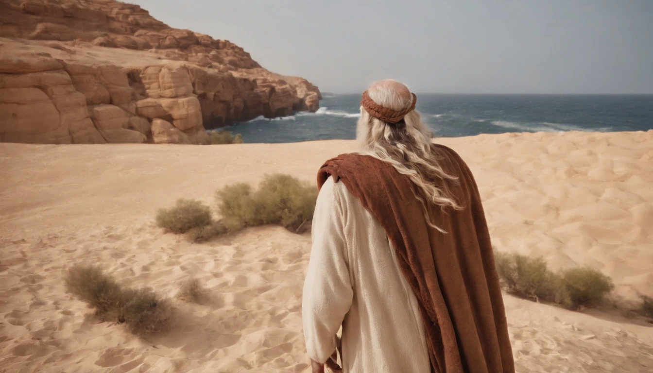 The Ten Commandments of Moses,Exodus,The ocean cracks