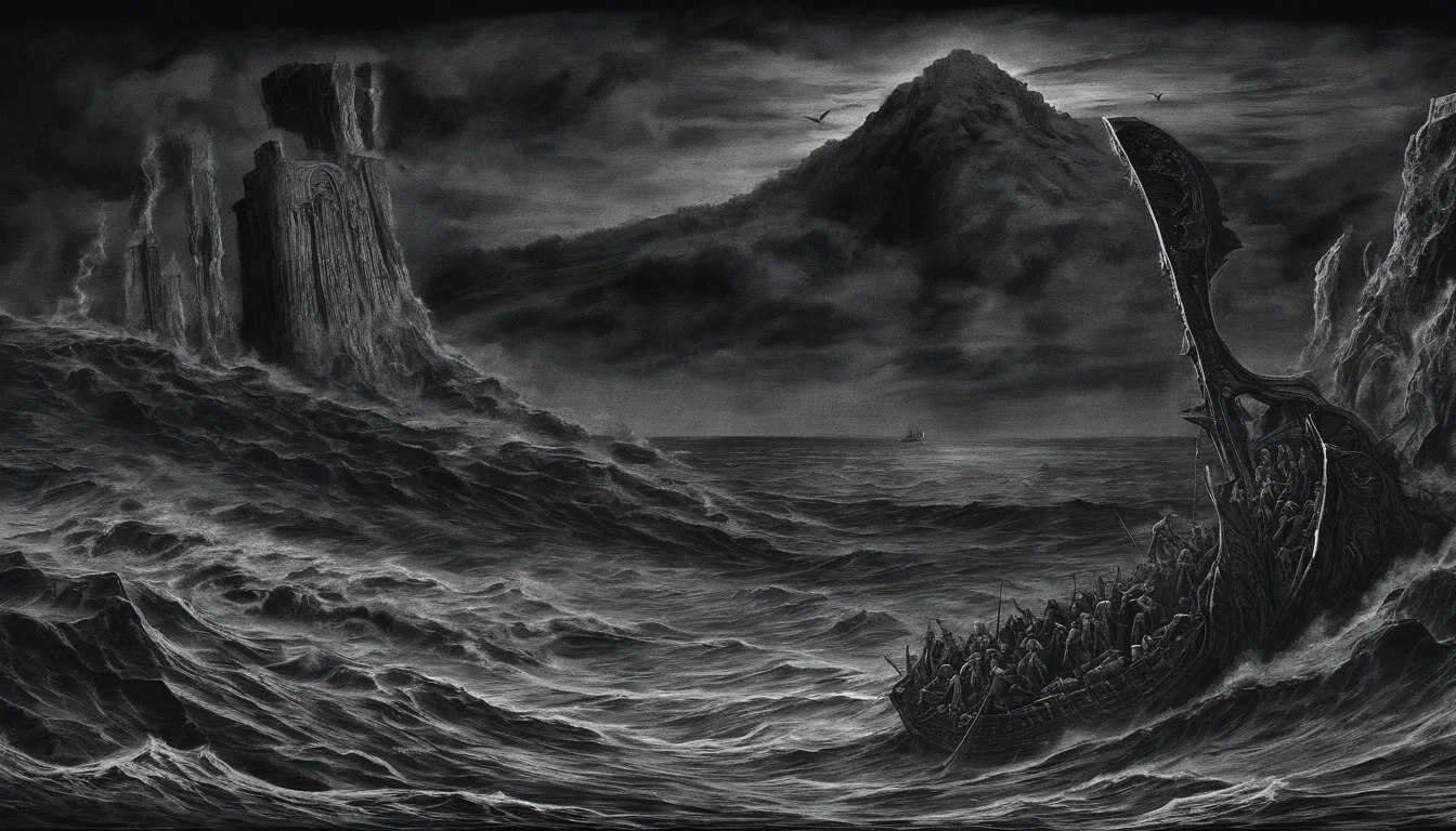 The Ten Commandments of Moses,Exodus,The ocean cracks