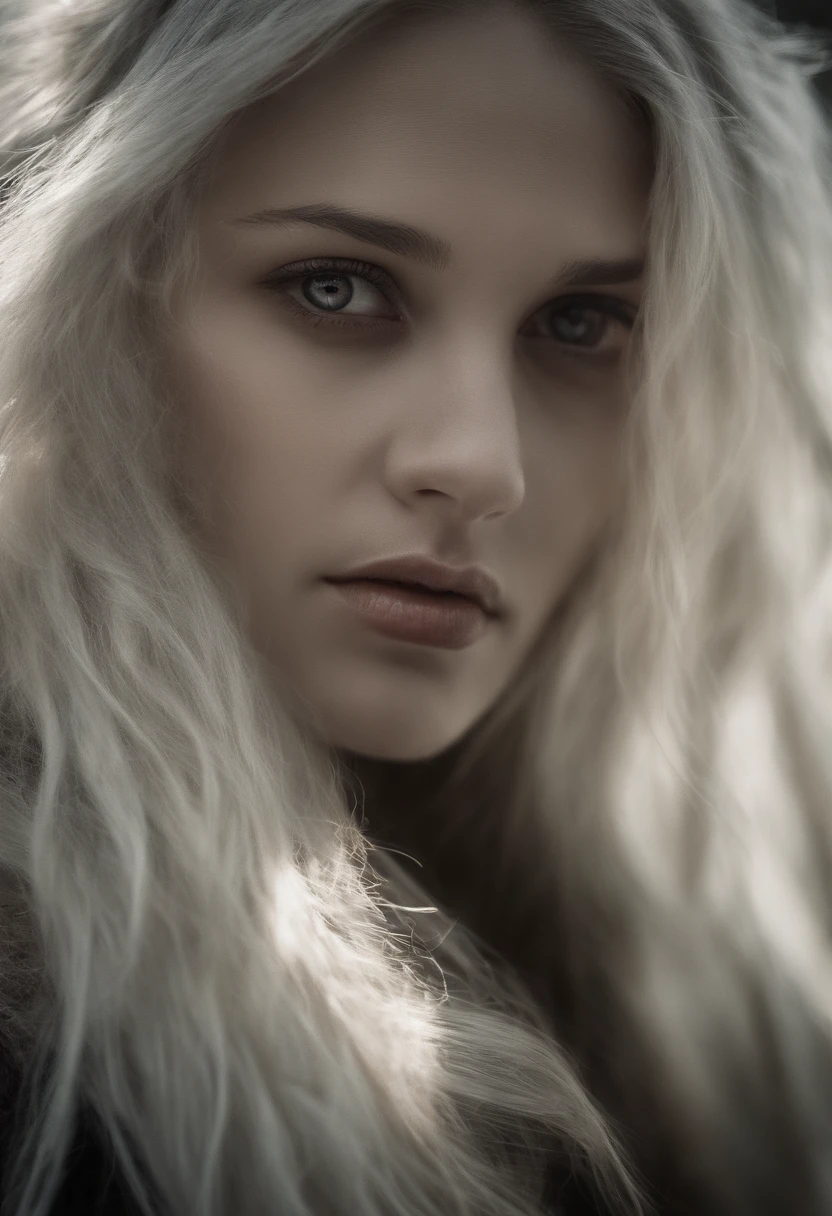 ((masterpiece,best quality)),1girl,beautiful detailed eyes, detailed face, (full body:1.2), white long hair, red eyes,small sized breasts, (black background:1.2), bloody particles, shaded face