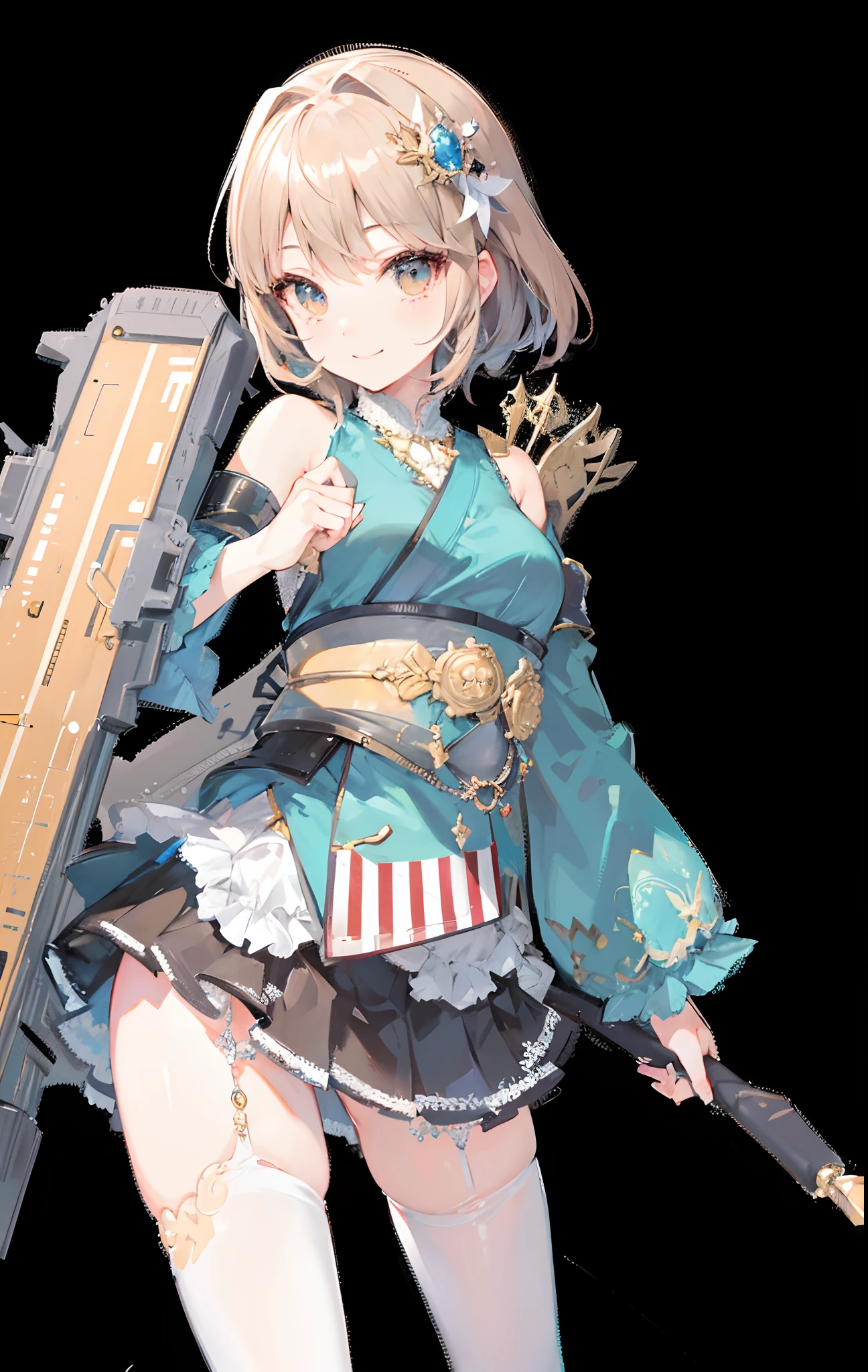 ((tmasterpiece:1.4,best qualtiy))+,(hyper-detailing)+,(Ultra-detailed eyes)+,(Ultra-detailed hair)+,Light brown eyes,Girl with a smile