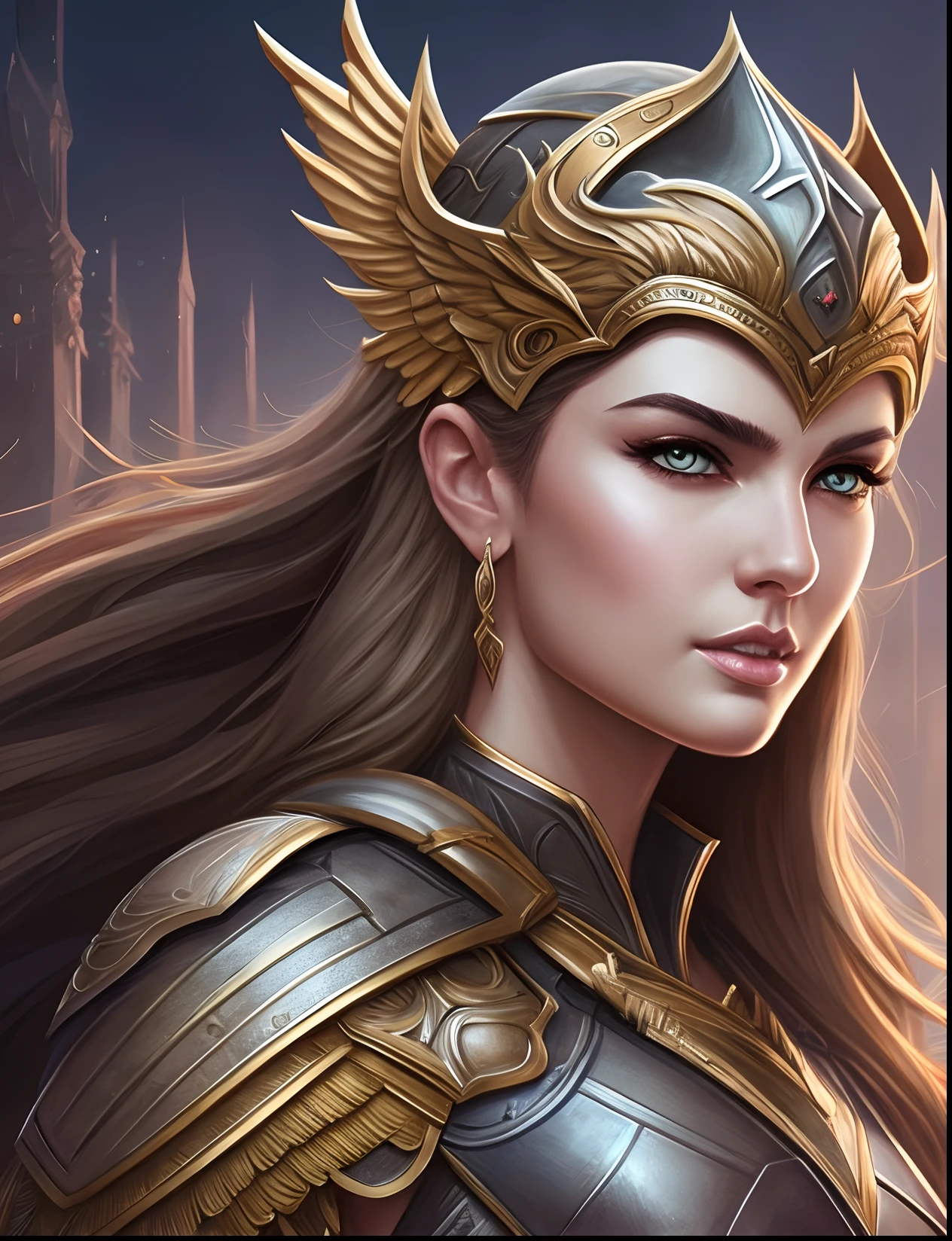 amazon valkyrie athena, d & d, fantasy, portrait, highly detailed, headshot, digital painting, trending on artstation, concept art, sharp focus, illustration, art by artgerm and greg rutkowski and magali villeneuve --auto --s2