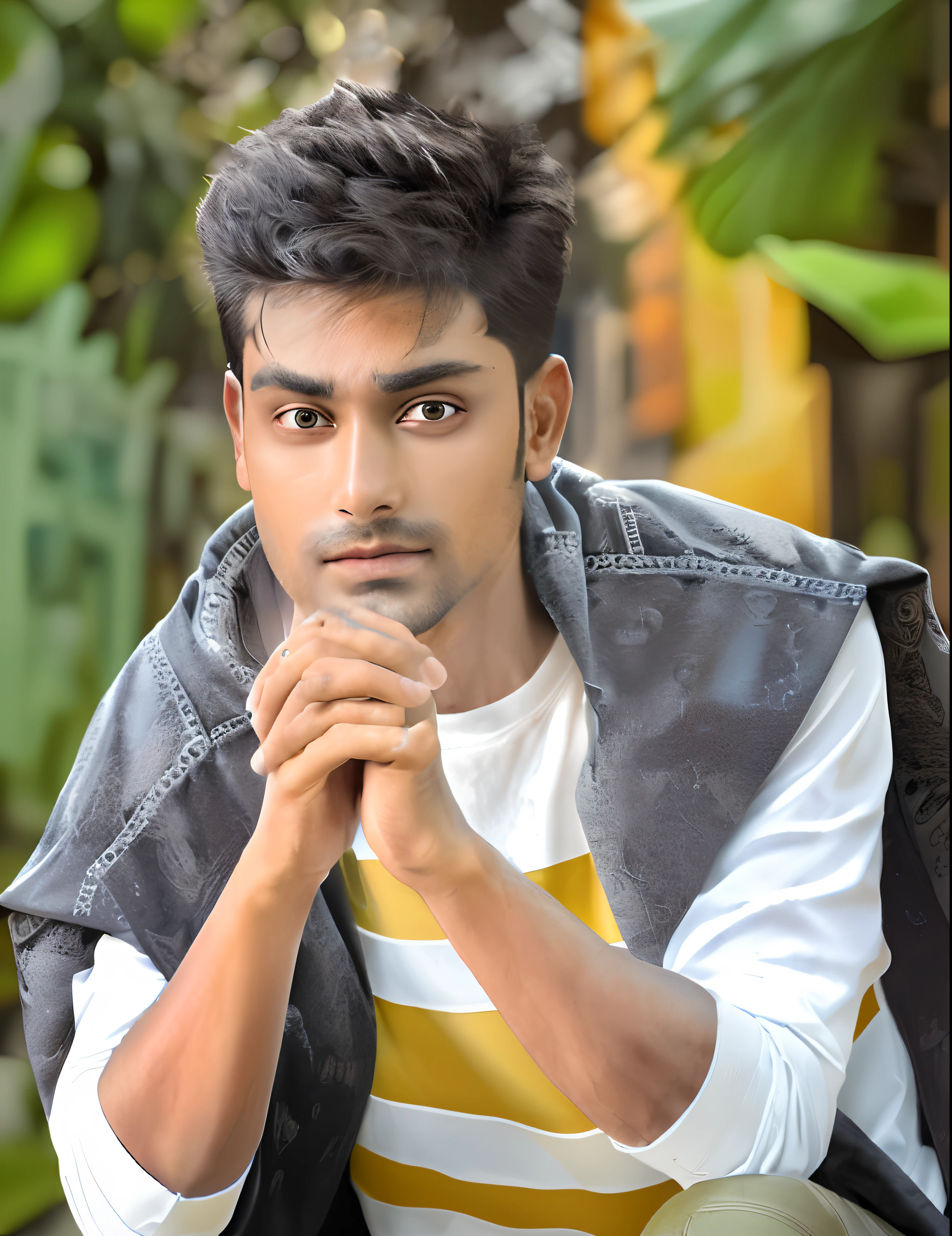 Chenge background, night chuty, realistic face, handsome cool, 4k
