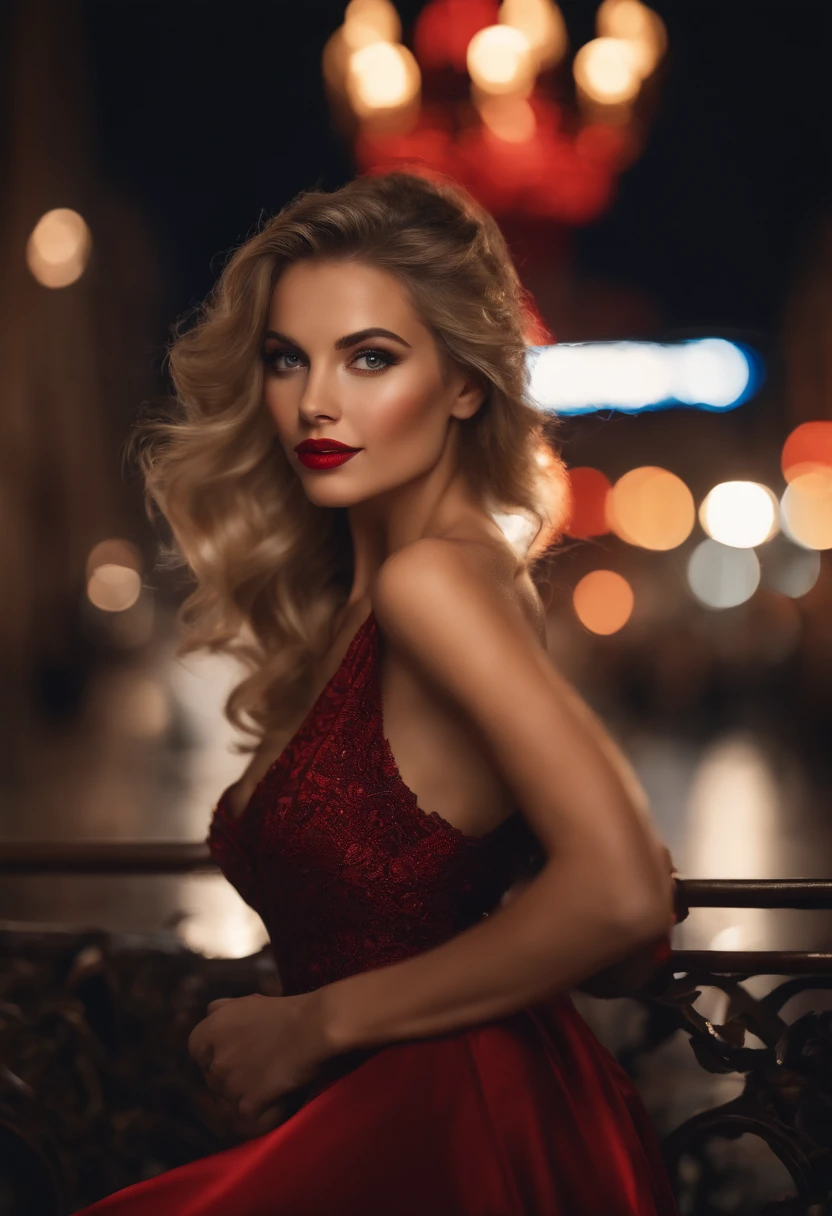 (Best Quality,4k,8K,hight resolution,Masterpiece:1.2),Ultra-detailed,(Realistic,Photorealistic,photo-realistic:1.37),2girls,beautiful detail eyes,beautiful detailed lips,Extremely detailed eyes and face,long eyelashes,Blondes and brunettes,provocative outfits,Eroticism,sexuality on Red Square,illustartion,Contrasting colors,nighttime,city lights,Dmnaya atmosphere,glamorous,haute couture,Confident postures,Playful expressions,Eye-catching fashion accessories,red lipstick,Perfectly styled hair,Flawless make-up,Modern furniture,city backdrop,Imposing architecture,neon signage,vibrant color palette,soft-lighting,Subtle shadows,Seductive images,Attention to small details,Immersive Experience,Emphasize feminine beauty,Expressive gestures,Abuse,Celebration of femininity.