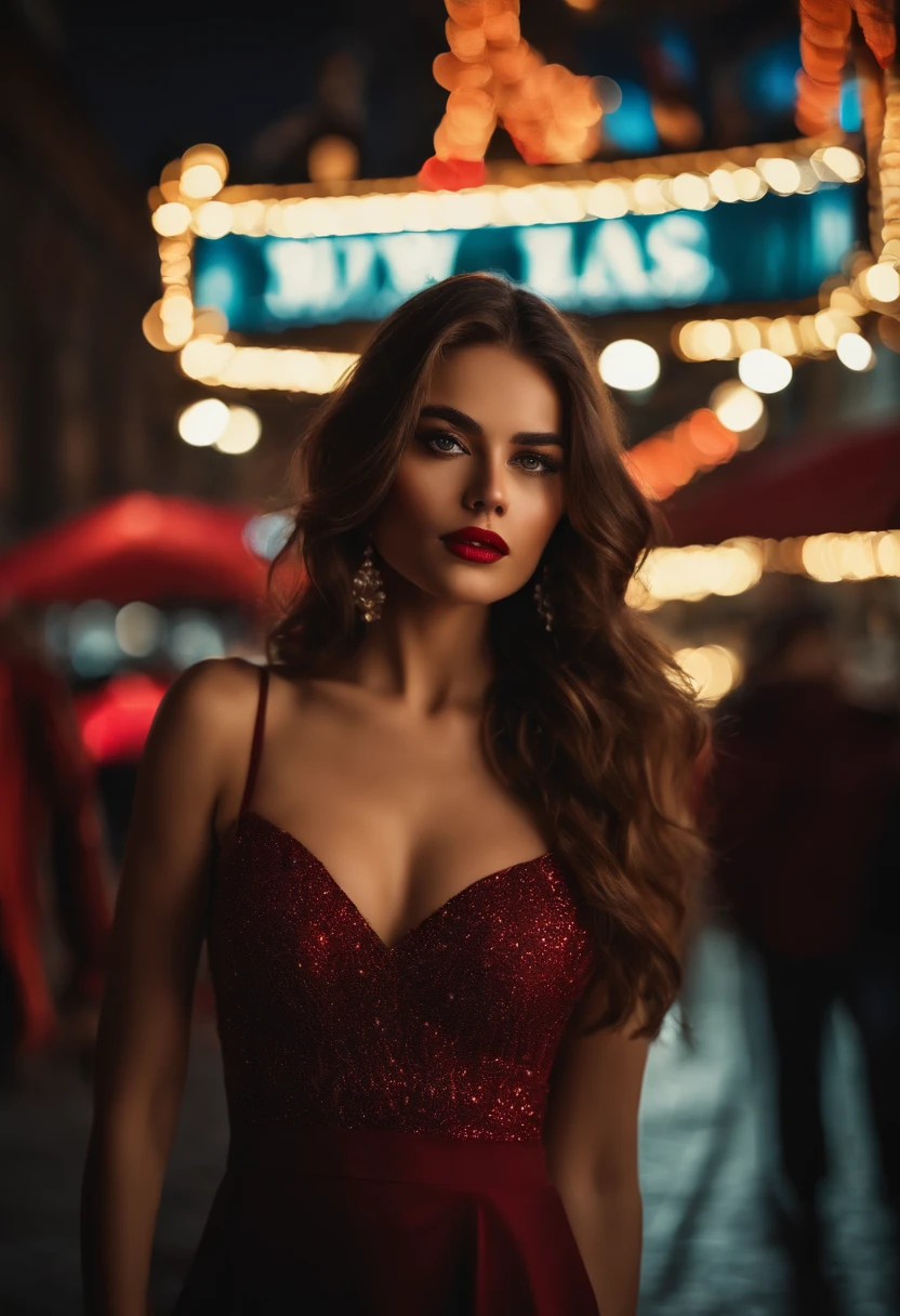 (Best Quality,4k,8K,hight resolution,Masterpiece:1.2),Ultra-detailed,(Realistic,Photorealistic,photo-realistic:1.37),2girls,beautiful detail eyes,beautiful detailed lips,Extremely detailed eyes and face,long eyelashes,Blondes and brunettes,provocative outfits,Eroticism,sexuality on Red Square,illustartion,Contrasting colors,nighttime,city lights,Dmnaya atmosphere,glamorous,haute couture,Confident postures,Playful expressions,Eye-catching fashion accessories,red lipstick,Perfectly styled hair,Flawless make-up,Modern furniture,city backdrop,Imposing architecture,neon signage,vibrant color palette,soft-lighting,Subtle shadows,Seductive images,Attention to small details,Immersive Experience,Emphasize feminine beauty,Expressive gestures,Abuse,Celebration of femininity.