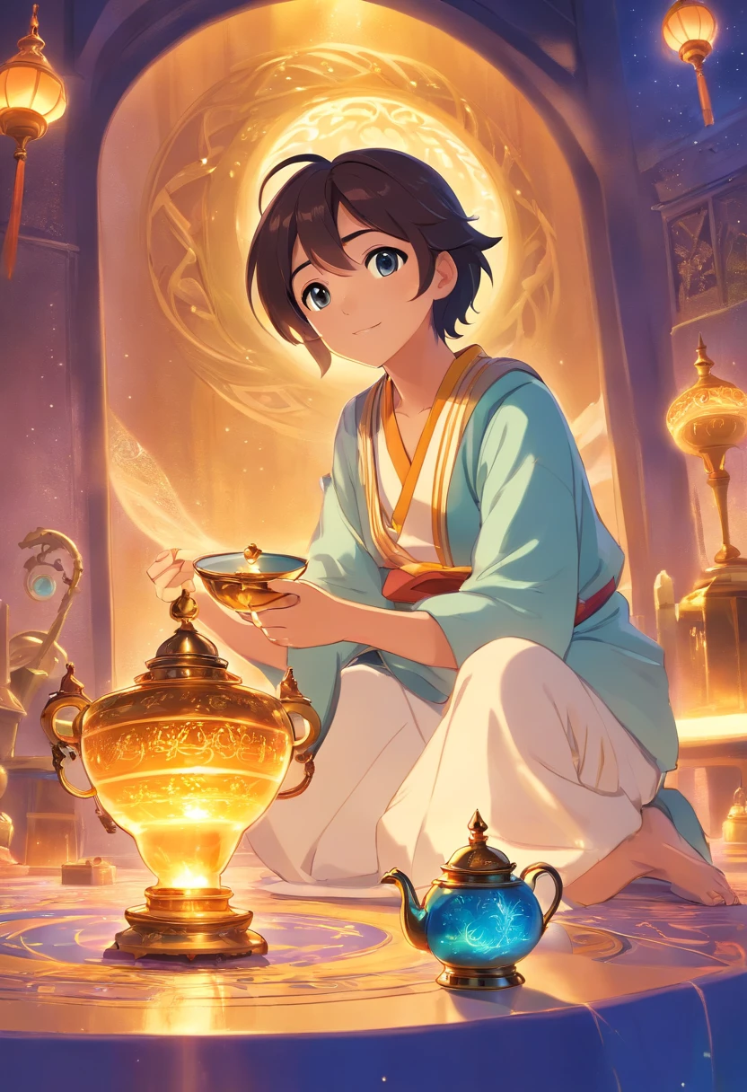 by disney、【Jeannie】、【Aladdin and the Magic Lamp】
