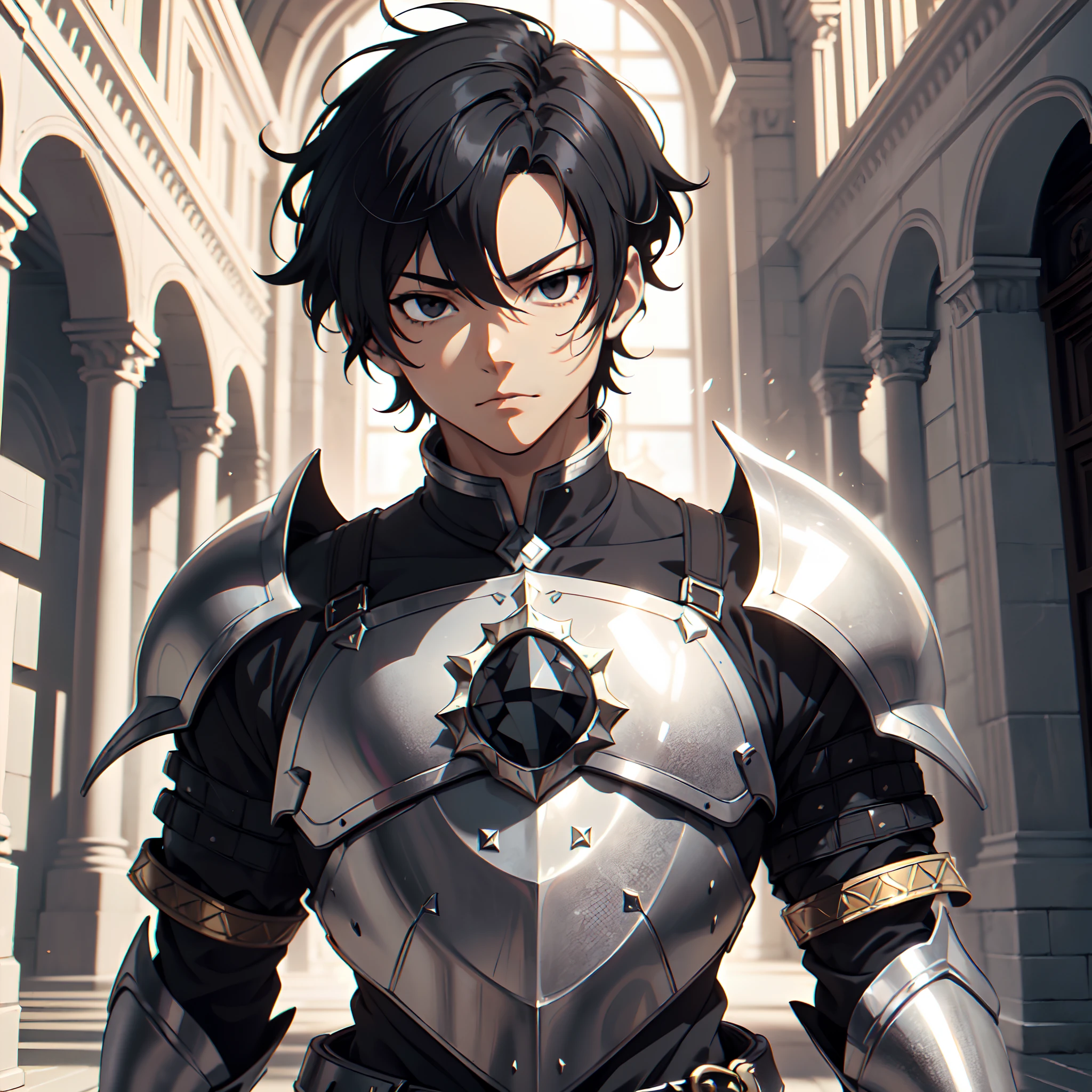 128K Ultra High Definition,
128K Ultra High Quality,
128K Ultra High Resolution,
Best Definition,
Best Quality,
Best Resolution,
Perfectly Detailed,
Perfectly Designed,
Extremely Detailed,
Extremely Designed,
Hyper Detailed,
Hyper Definition,
Hyper Quality,
Hyper Resolution,
Masterpiece,
(((Anime))),
Body Shot,
(((Boy))),
Handsome,
Muscular Body,
(((Black Short Hair))),
(((Black Eyes))),
(((Hyper Detailed & Perfectly Designed White Diamond Armor Plates))),
(((Hyper Detailed & Perfectly Designed Baron Armor))),
(((Inside Of Medieval Royal Palace Background Scenery))),