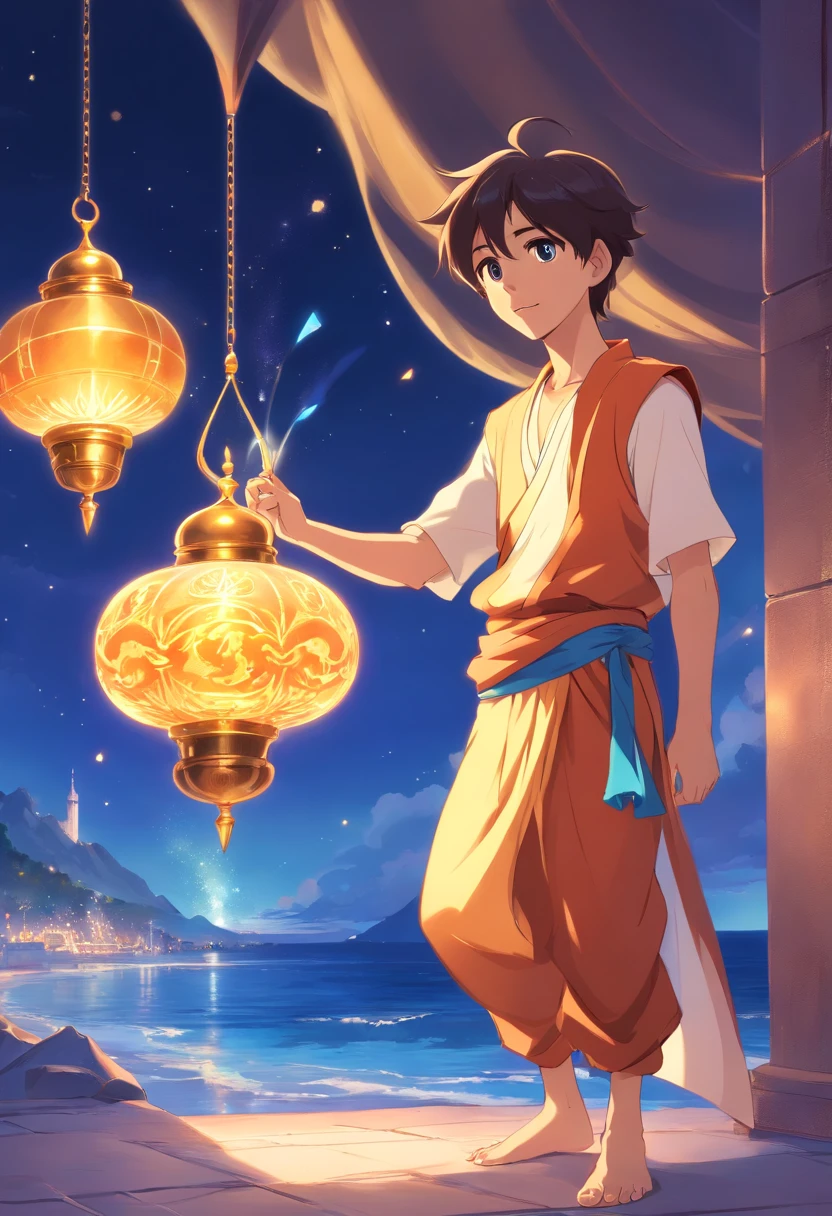 by disney、【Jeannie】、【Aladdin and the Magic Lamp】、Magic Spirits、40 generation male