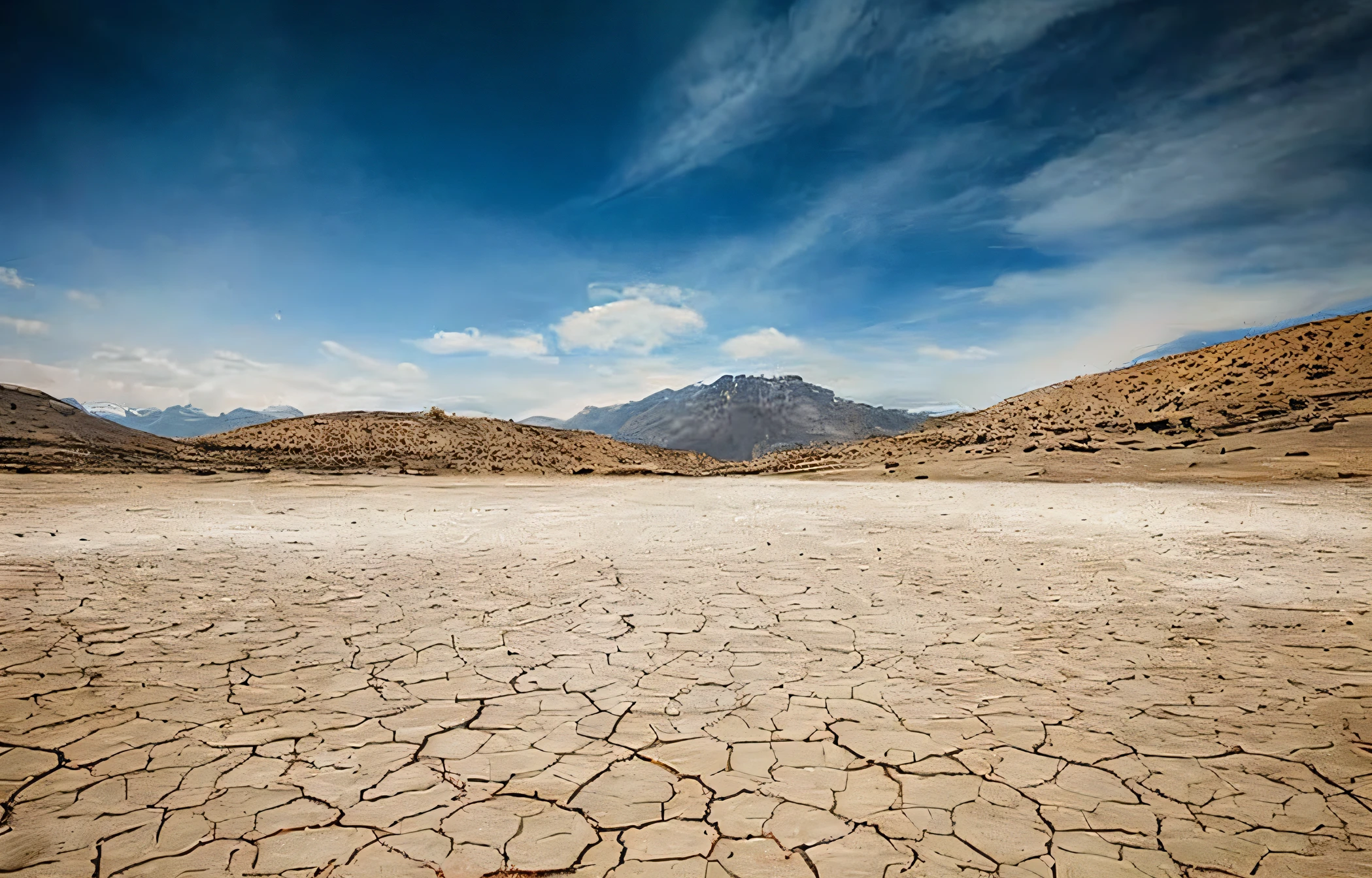 Dry ground