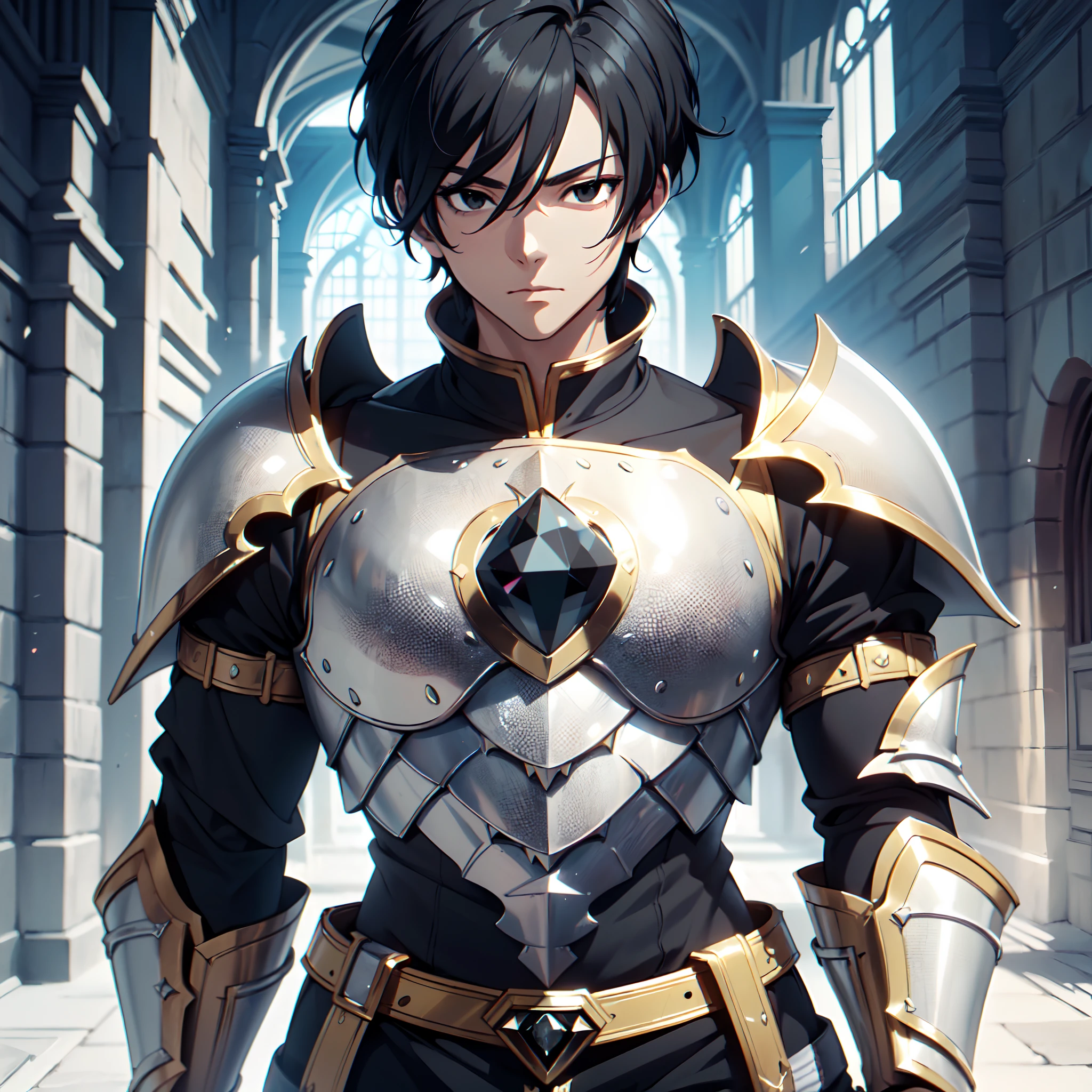 128K Ultra High Definition,
128K Ultra High Quality,
128K Ultra High Resolution,
Best Definition,
Best Quality,
Best Resolution,
Perfectly Detailed,
Perfectly Designed,
Extremely Detailed,
Extremely Designed,
Hyper Detailed,
Hyper Definition,
Hyper Quality,
Hyper Resolution,
Masterpiece,
(((Anime))),
Body Shot,
(((Boy))),
Handsome,
Muscular Body,
(((Black Short Hair))),
(((Black Eyes))),
(((Hyper Detailed & Perfectly Designed White Diamond Armor Plates))),
(((Hyper Detailed & Perfectly Designed Baron Armor))),
(((Inside Of Medieval Royal Palace Background Scenery))),
