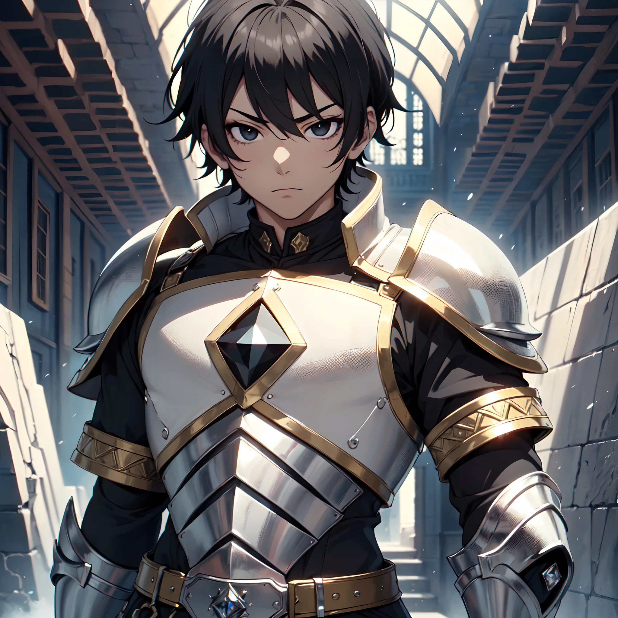 128K Ultra High Definition,
128K Ultra High Quality,
128K Ultra High Resolution,
Best Definition,
Best Quality,
Best Resolution,
Perfectly Detailed,
Perfectly Designed,
Extremely Detailed,
Extremely Designed,
Hyper Detailed,
Hyper Definition,
Hyper Quality,
Hyper Resolution,
Masterpiece,
(((Anime))),
Body Shot,
(((Boy))),
Handsome,
Muscular Body,
(((Black Short Hair))),
(((Black Eyes))),
(((Hyper Detailed & Perfectly Designed White Diamond Armor Plates))),
(((Hyper Detailed & Perfectly Designed Baron Armor))),
(((Inside Of Medieval Royal Palace Background Scenery))),